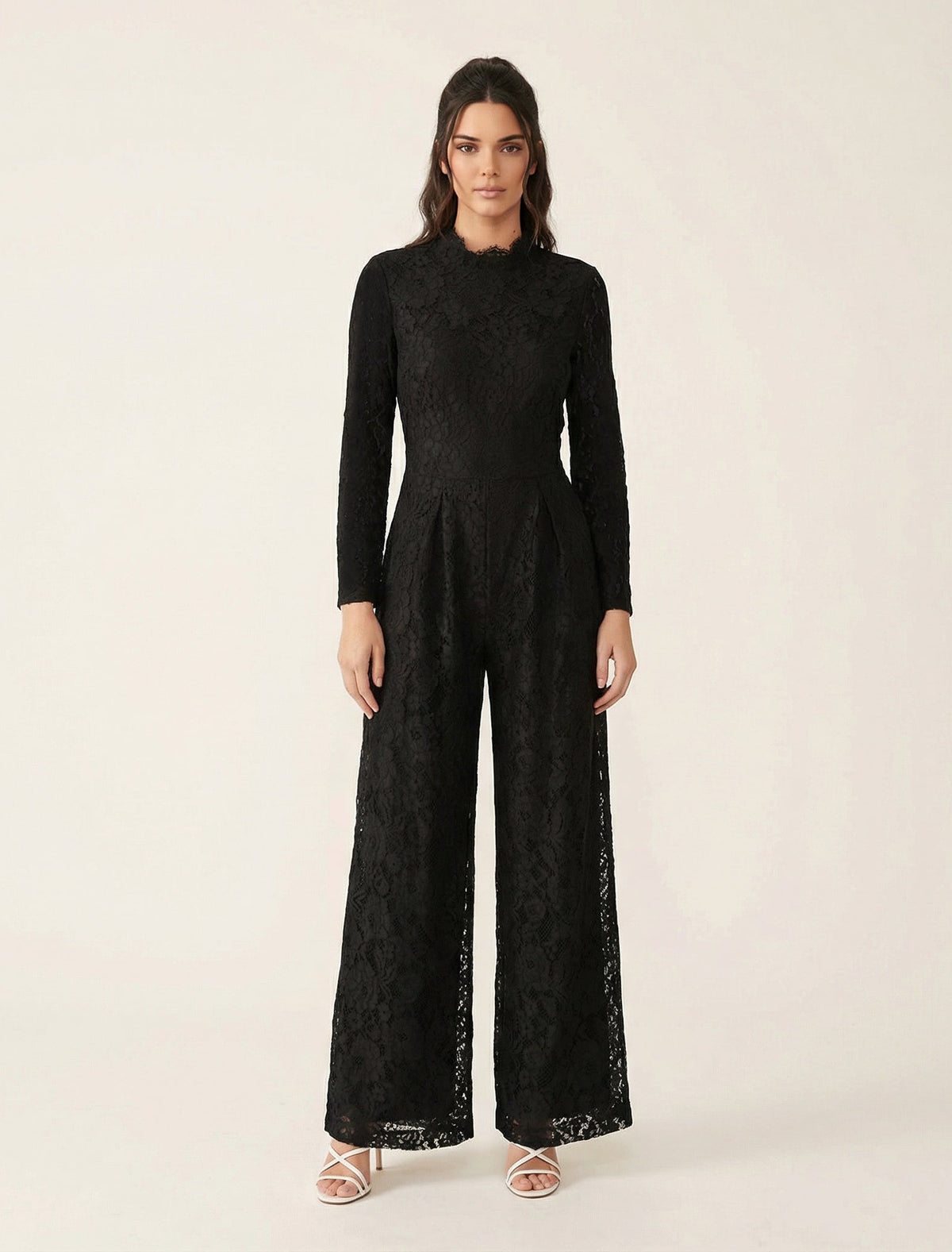 Lace long sleeve modest JUMPSUITS Kabayare
