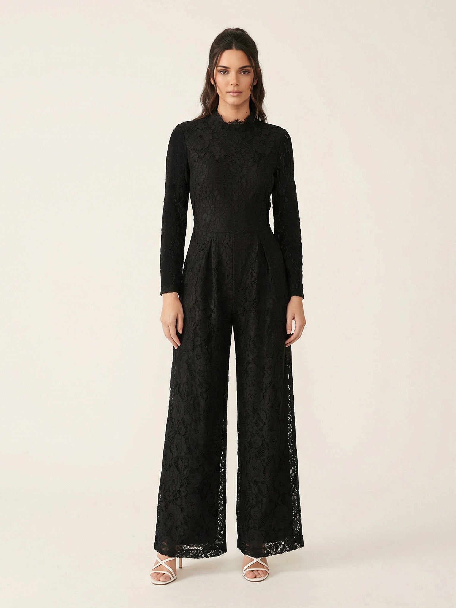 Lace long sleeve modest JUMPSUITS Kabayare