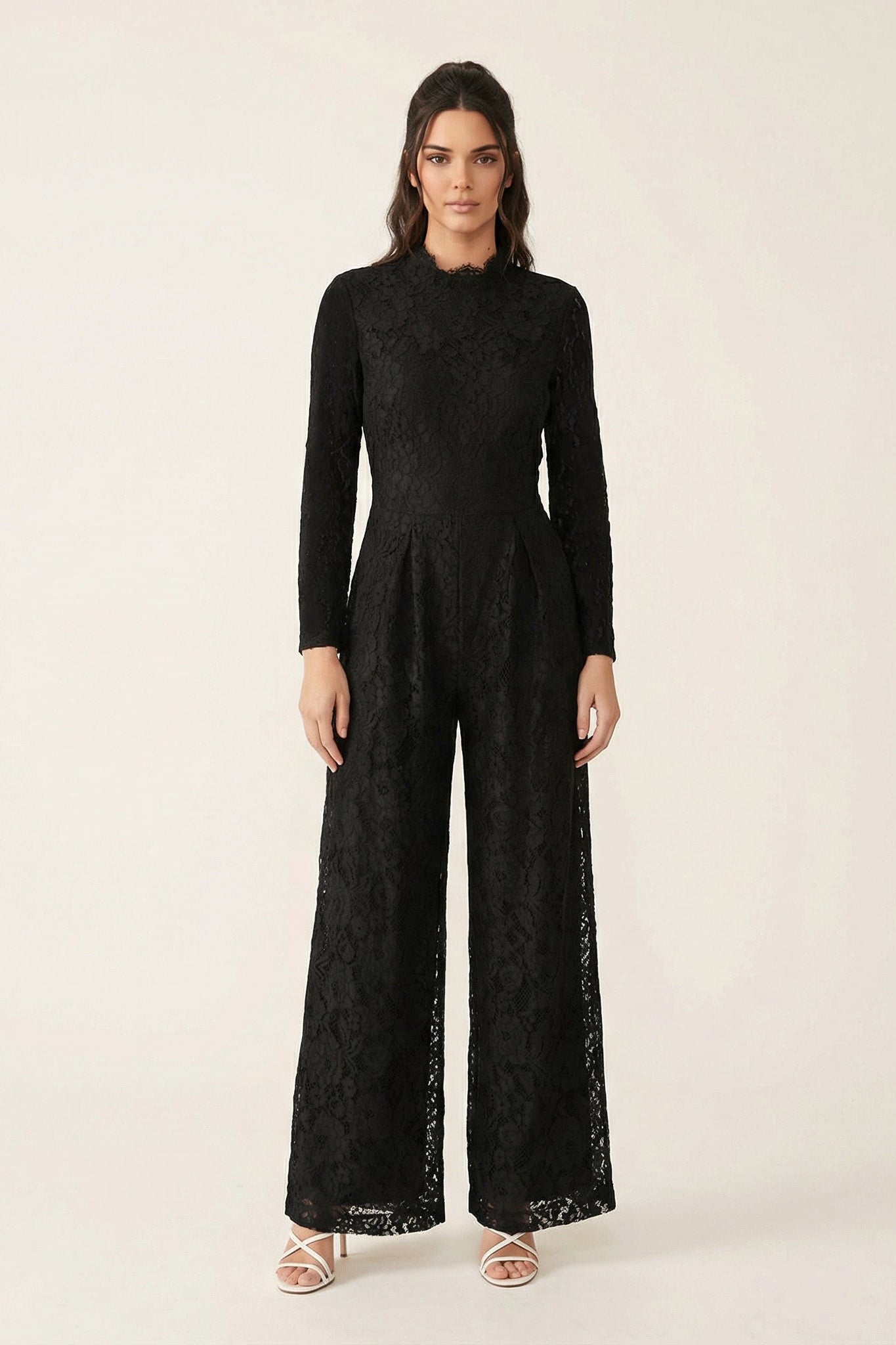 Lace long sleeve modest JUMPSUITS Kabayare