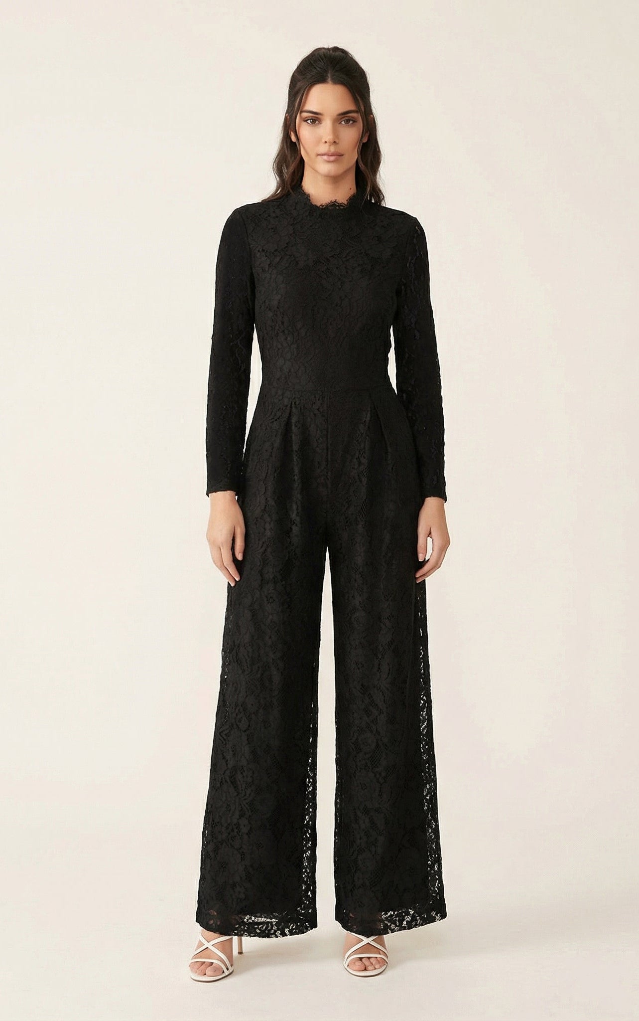 Lace long sleeve modest JUMPSUITS Kabayare