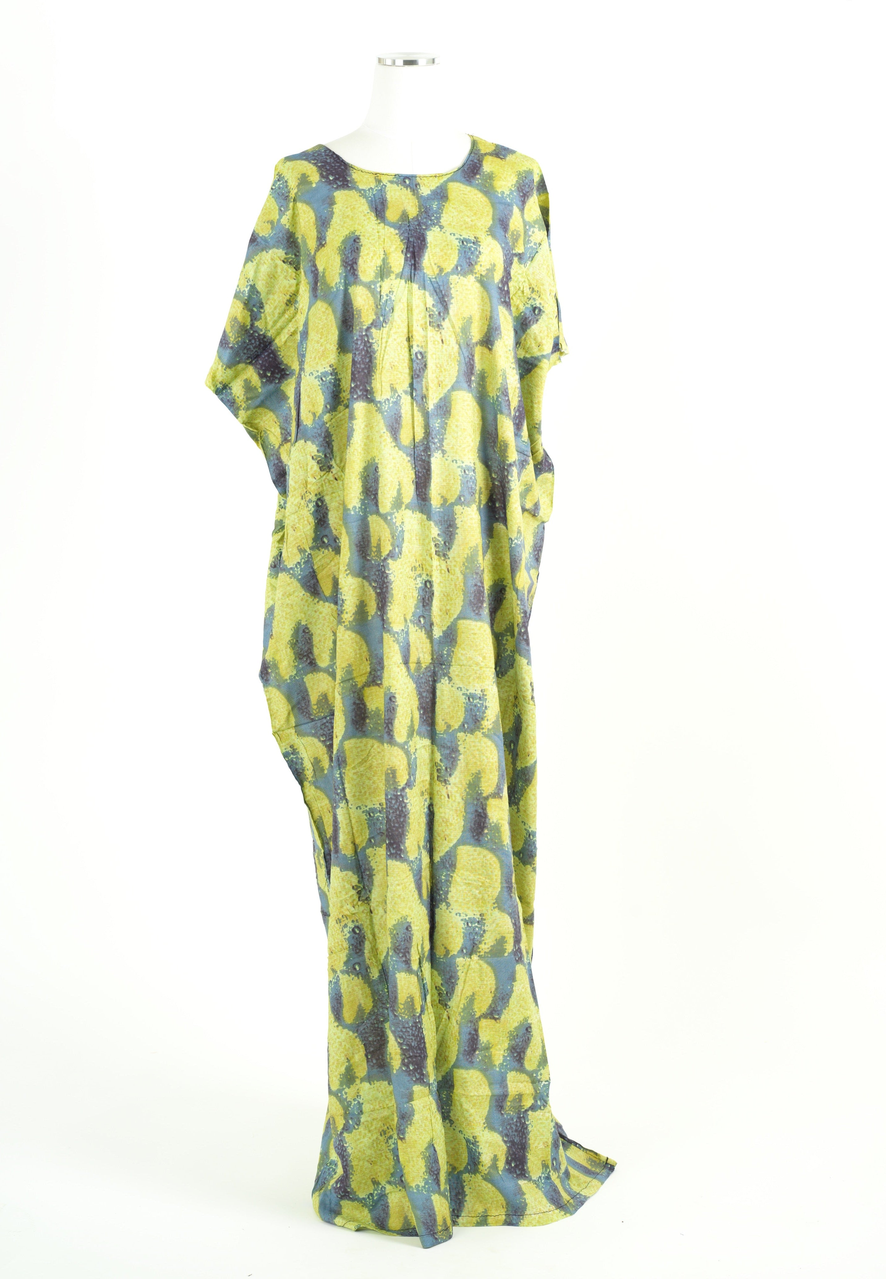 Lima print bati dress Kabayare