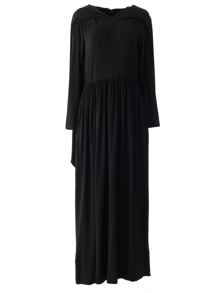 Limited edition Jersey maxi dress with attached Hijab Kabayare
