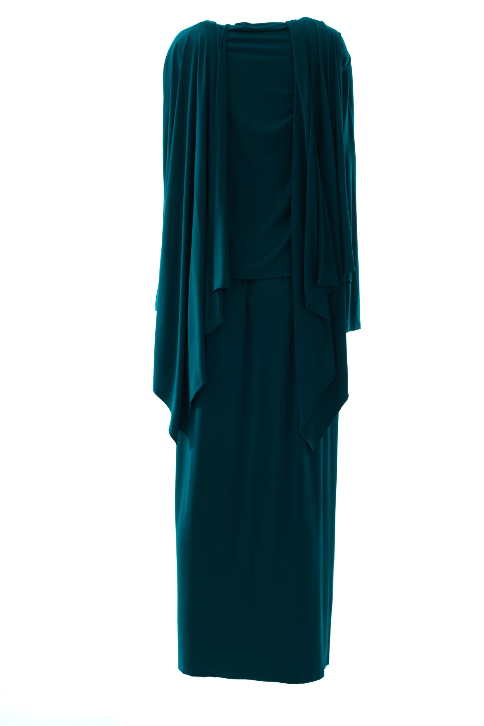 Limited edition Jersey maxi dress with attached Hijab Kabayare