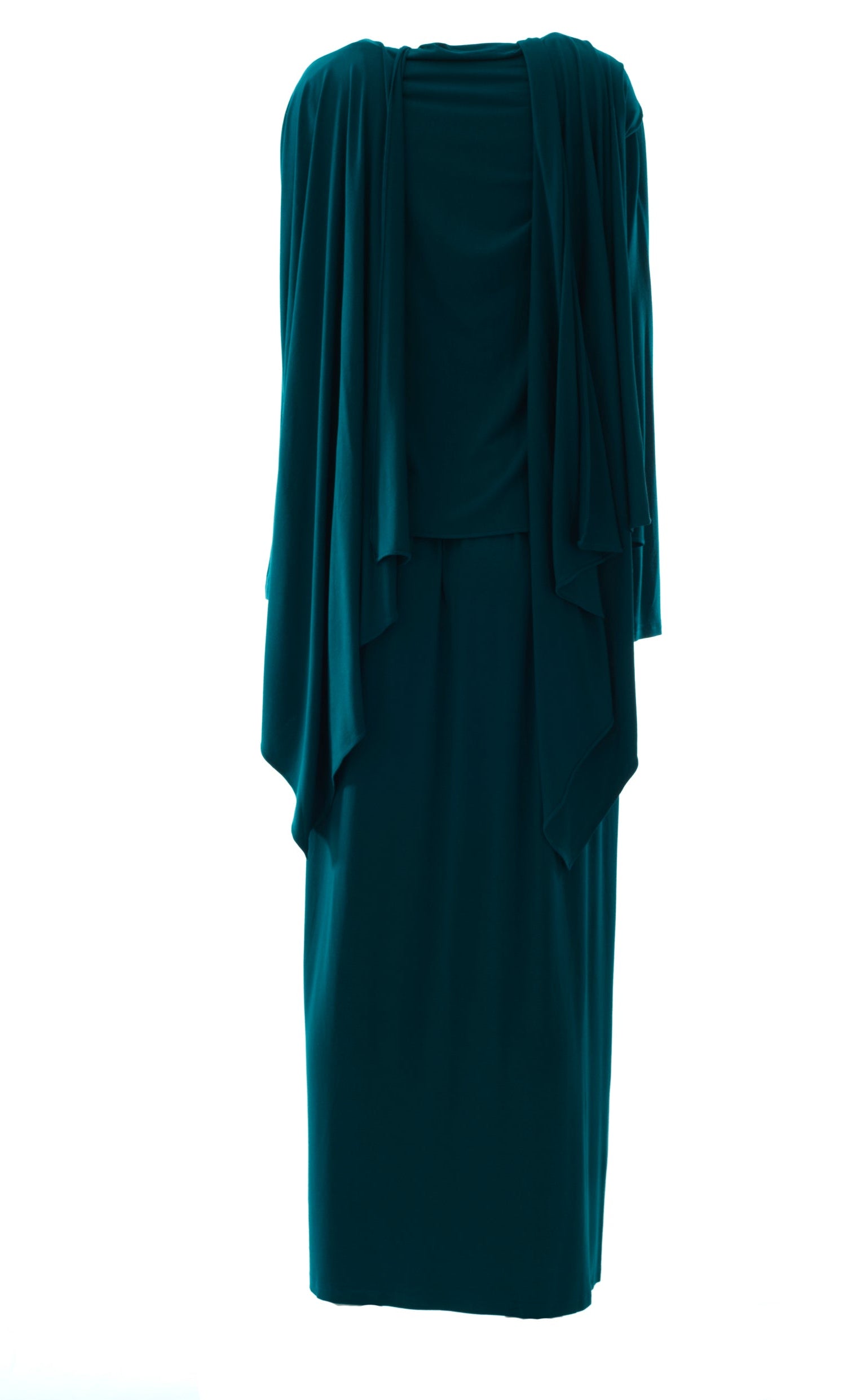 Limited edition Jersey maxi dress with attached Hijab Kabayare