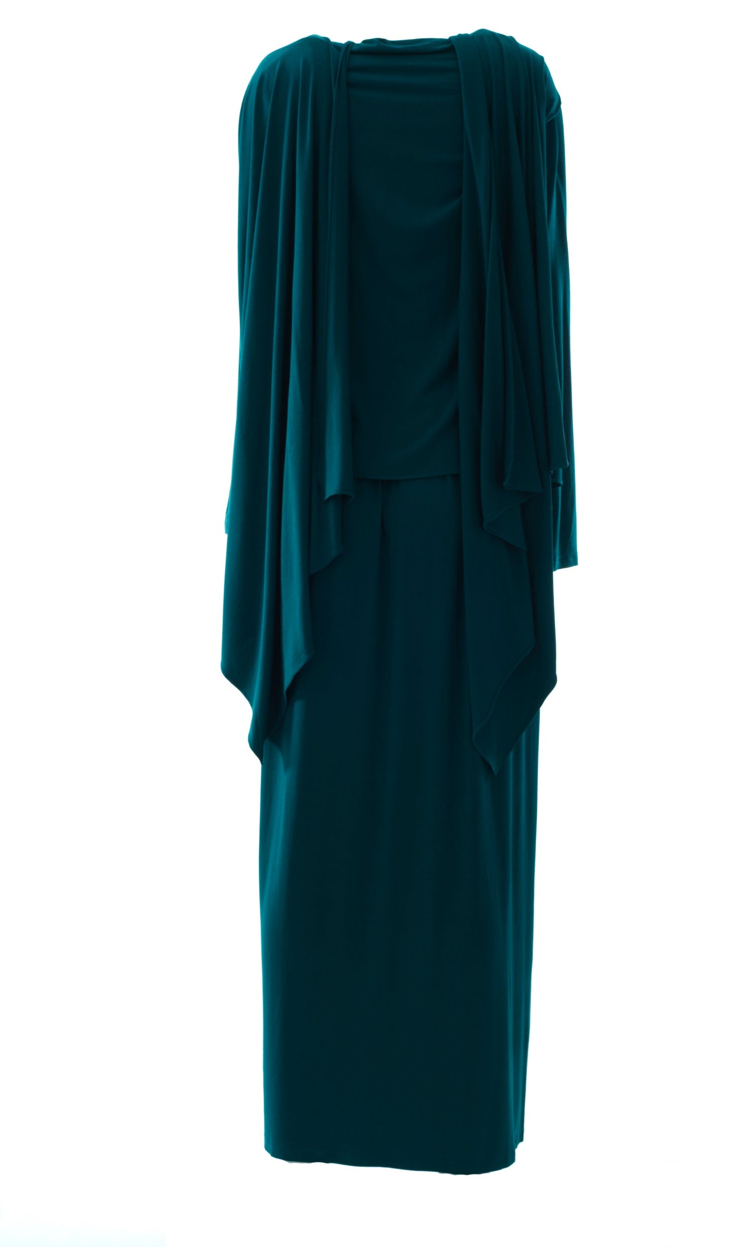Limited edition Jersey maxi dress with attached Hijab Kabayare