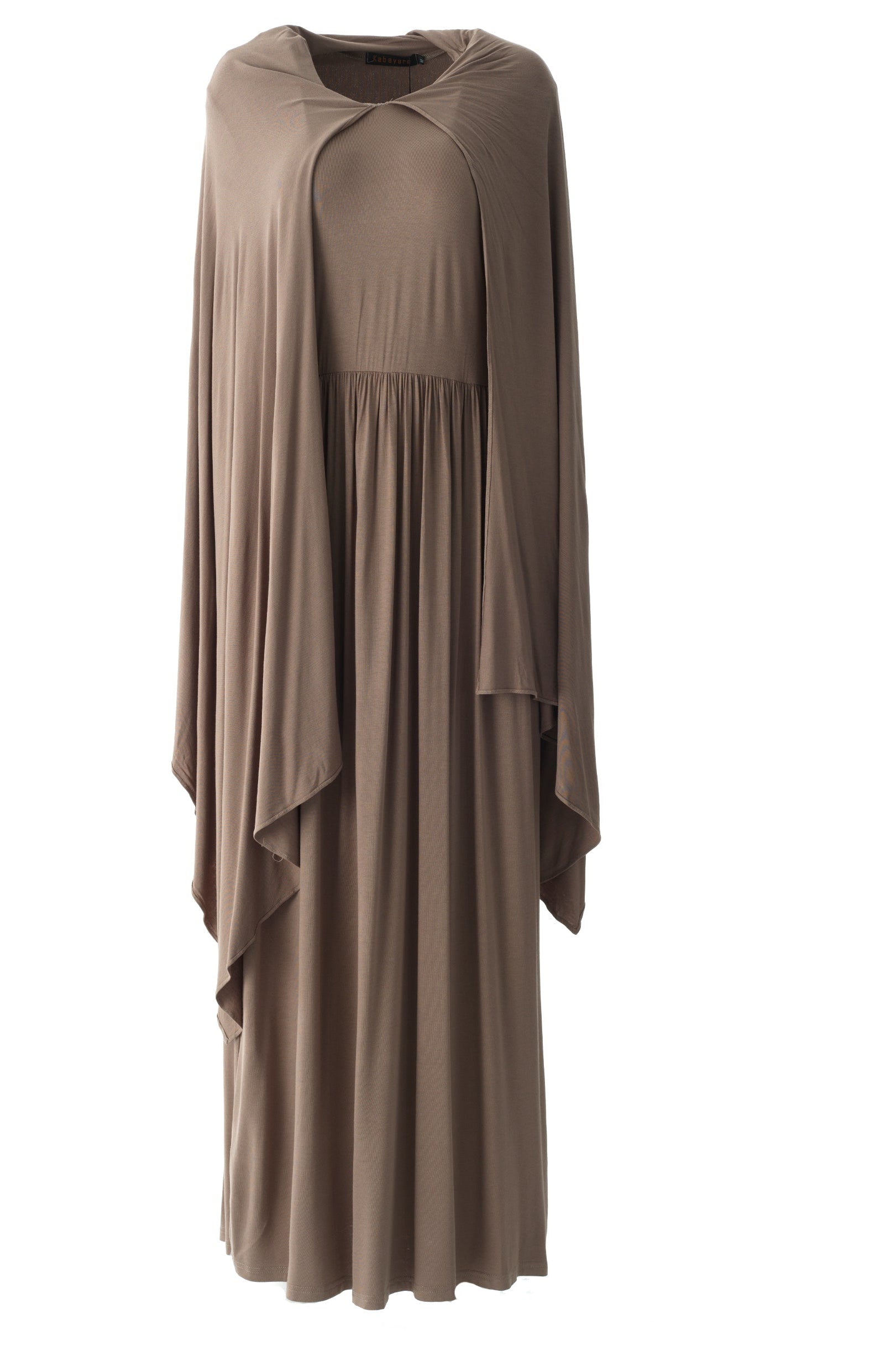 Limited edition Jersey maxi dress with attached Hijab Kabayare