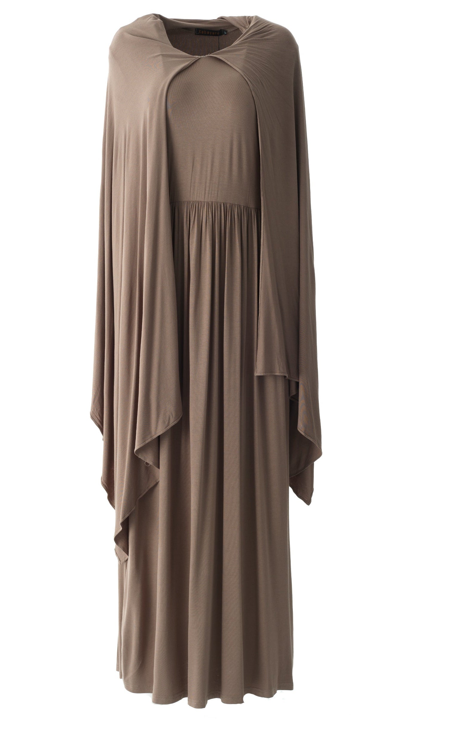 Limited edition Jersey maxi dress with attached Hijab Kabayare