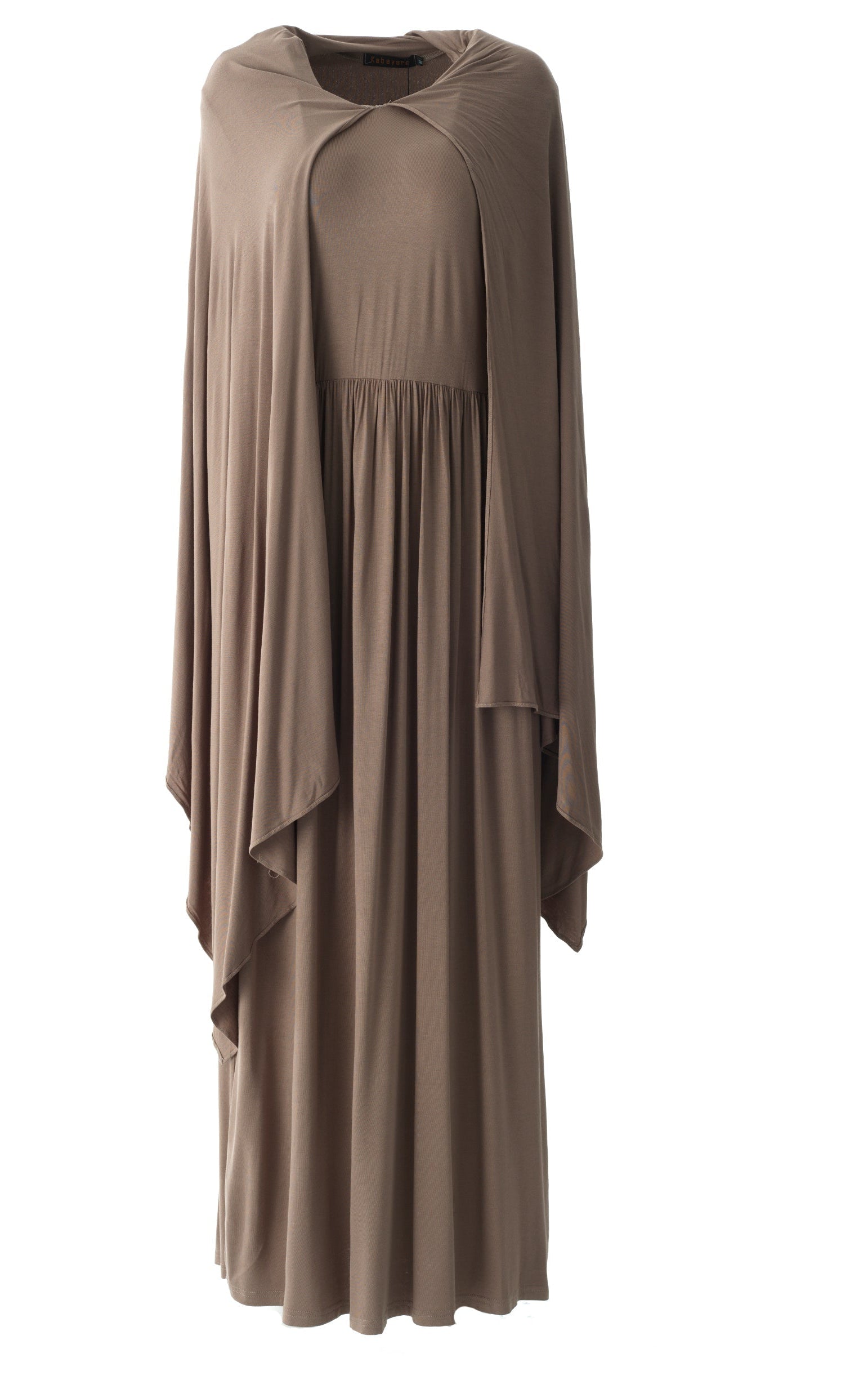 Limited edition Jersey maxi dress with attached Hijab Kabayare