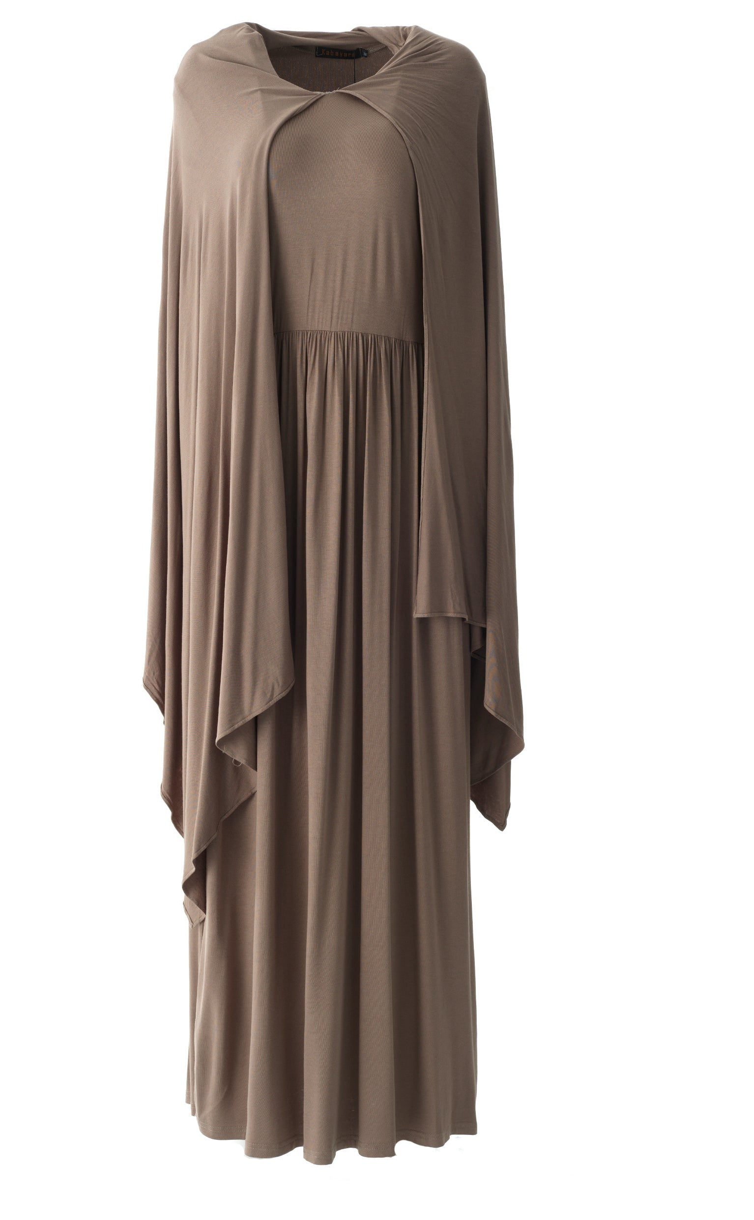 Limited edition Jersey maxi dress with attached Hijab Kabayare