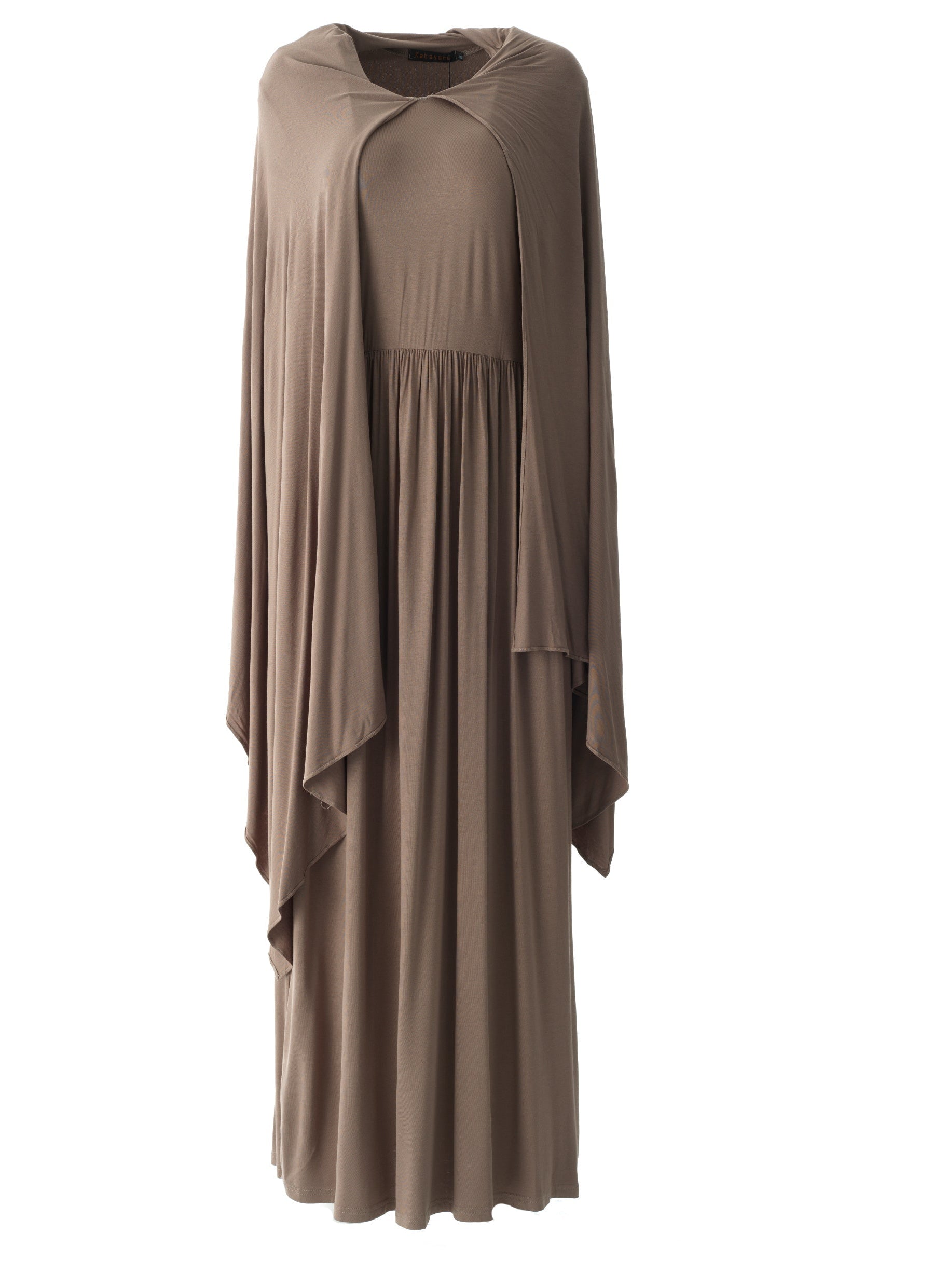 Limited edition Jersey maxi dress with attached Hijab Kabayare