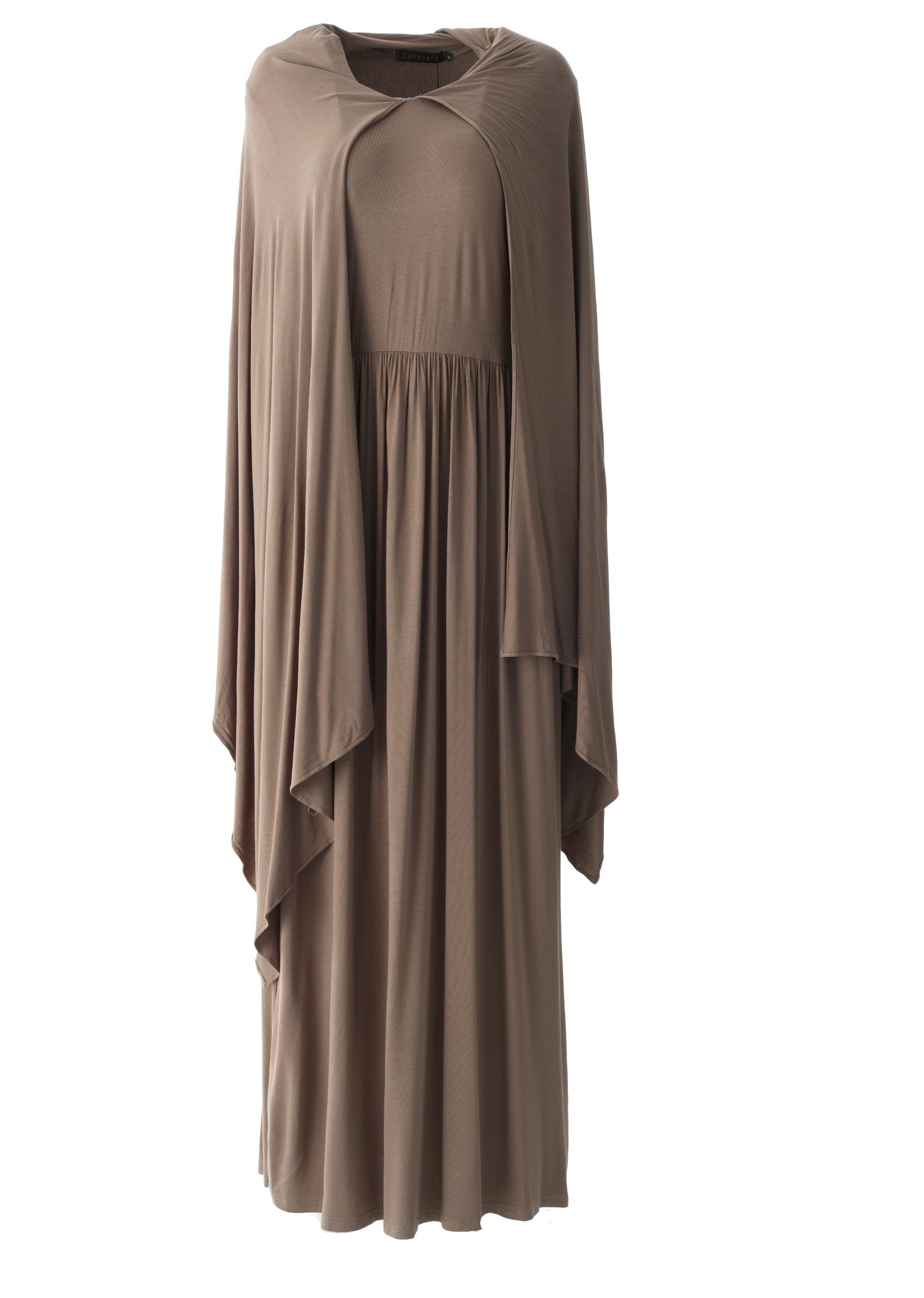 Limited edition Jersey maxi dress with attached Hijab Kabayare