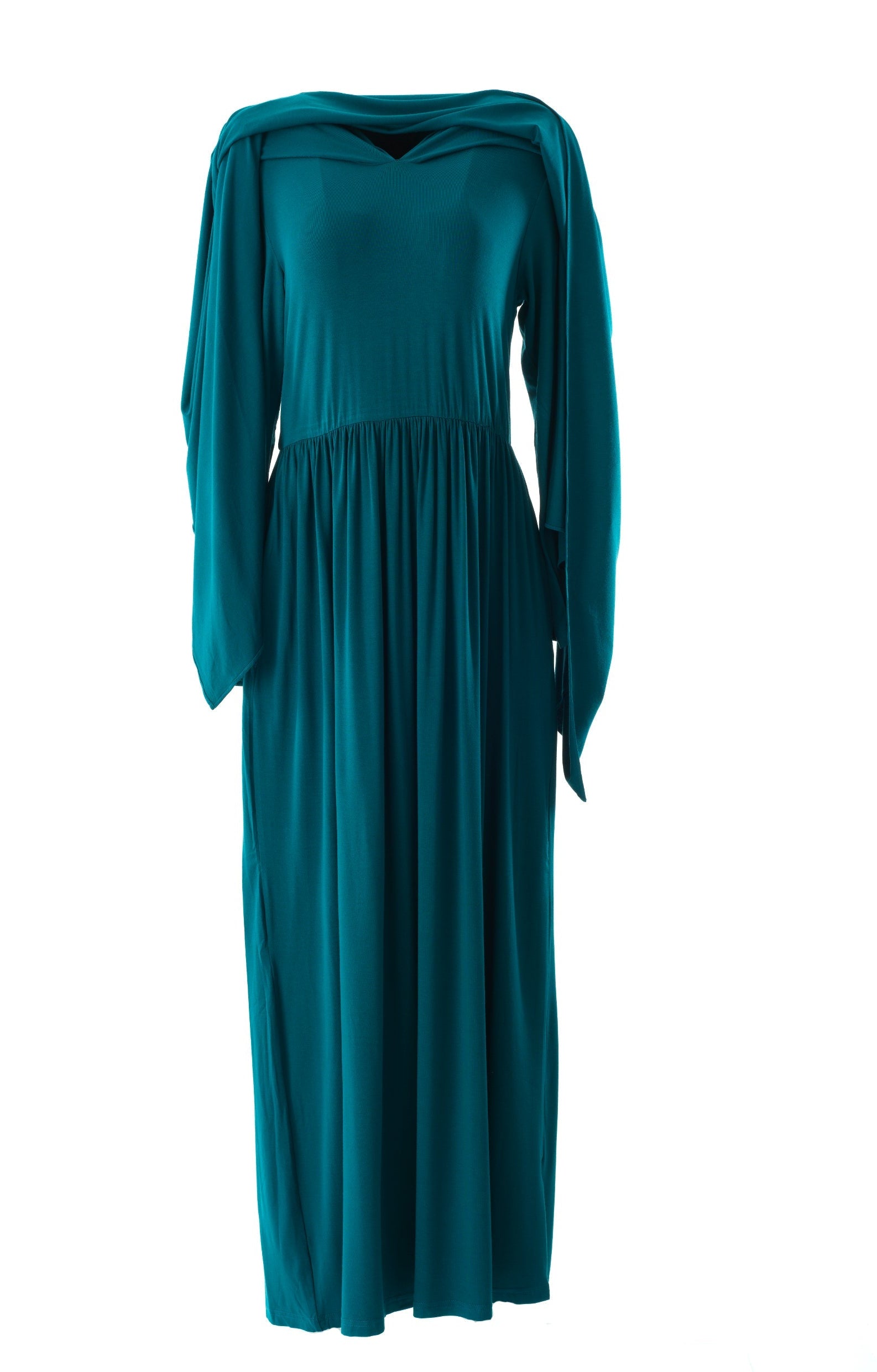 Limited edition Jersey maxi dress with attached Hijab Kabayare