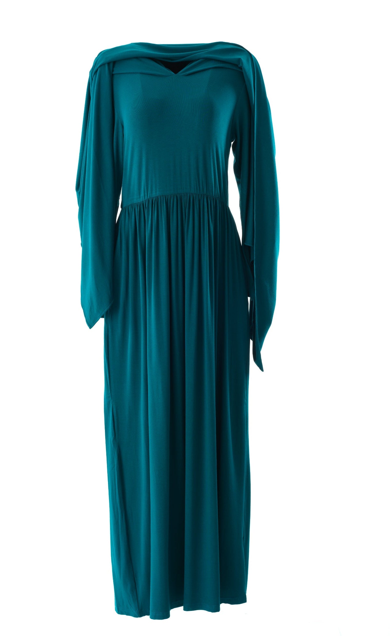 Limited edition Jersey maxi dress with attached Hijab Kabayare