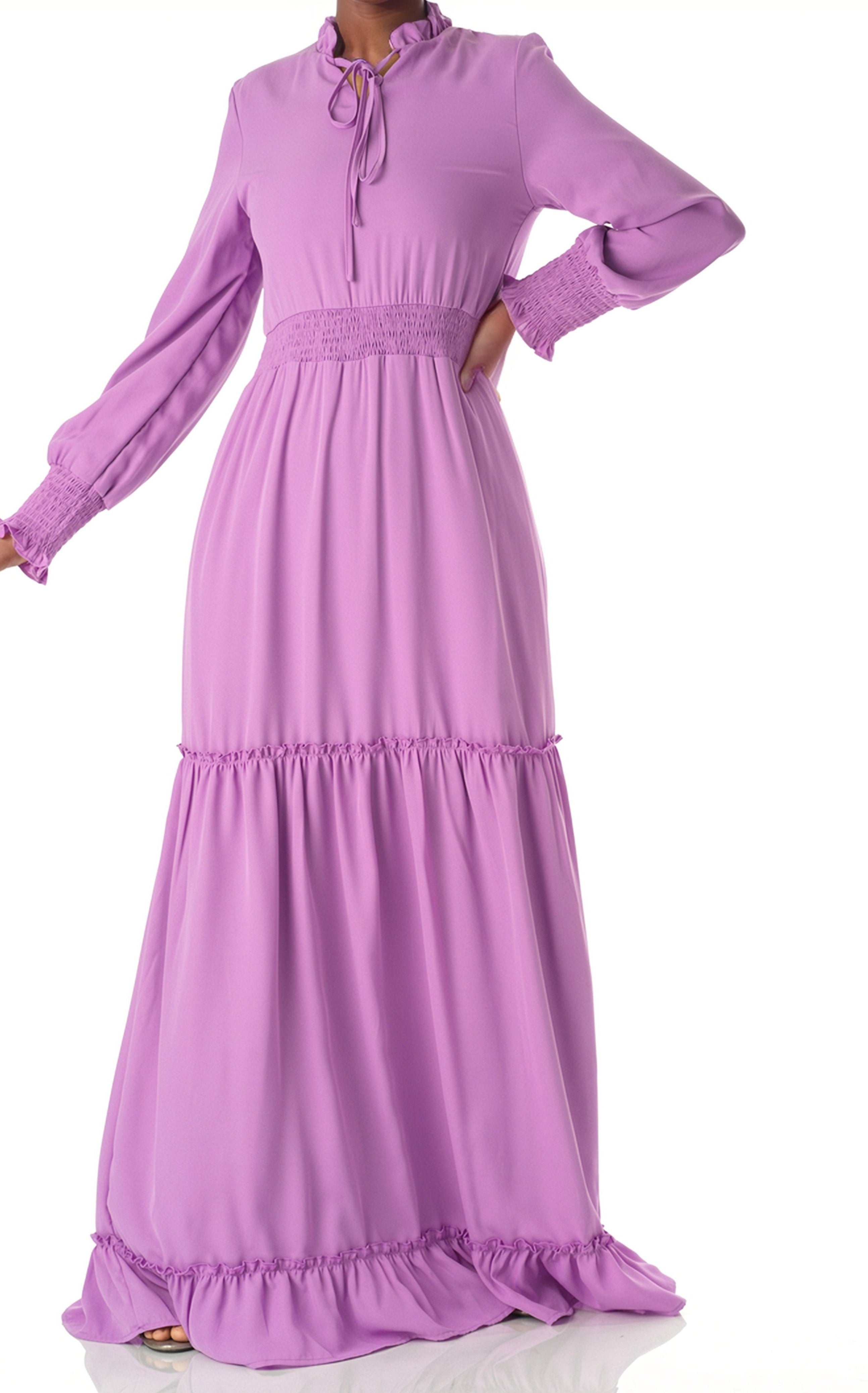 Living in the Lavender Dream maxi dress Kabayare
