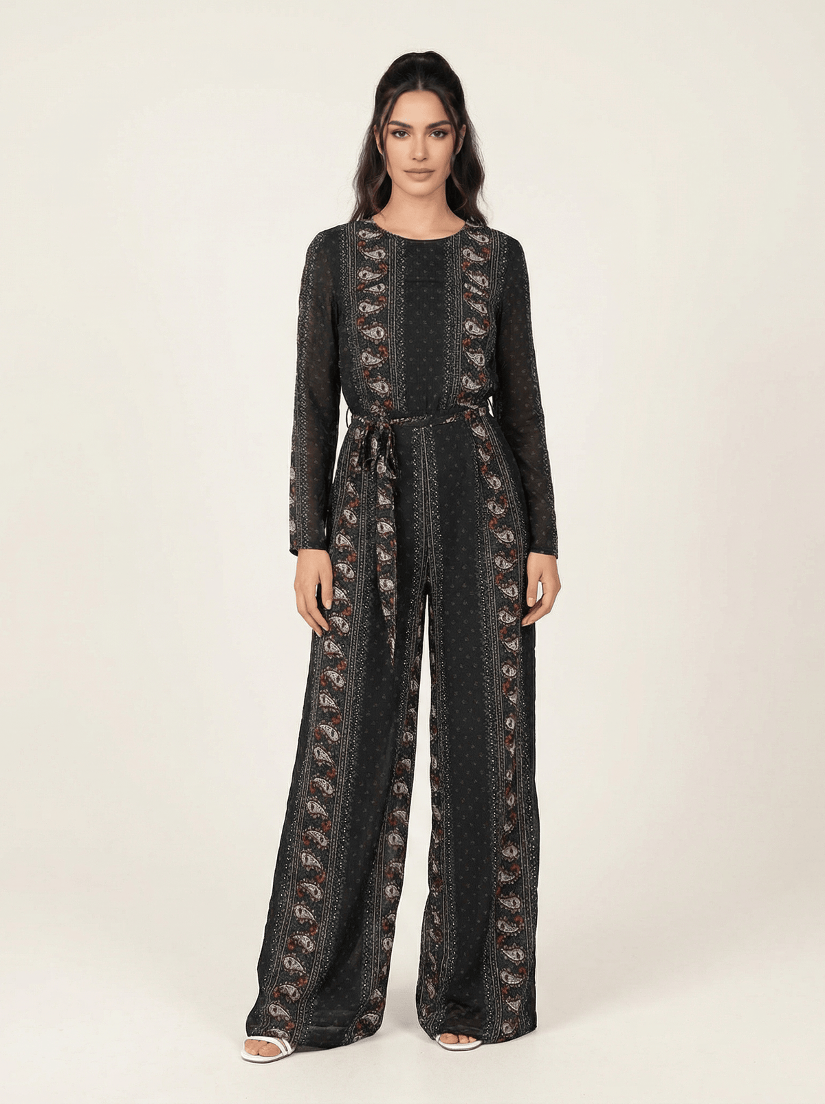 Love paisley print jumpsuit Kabayare
