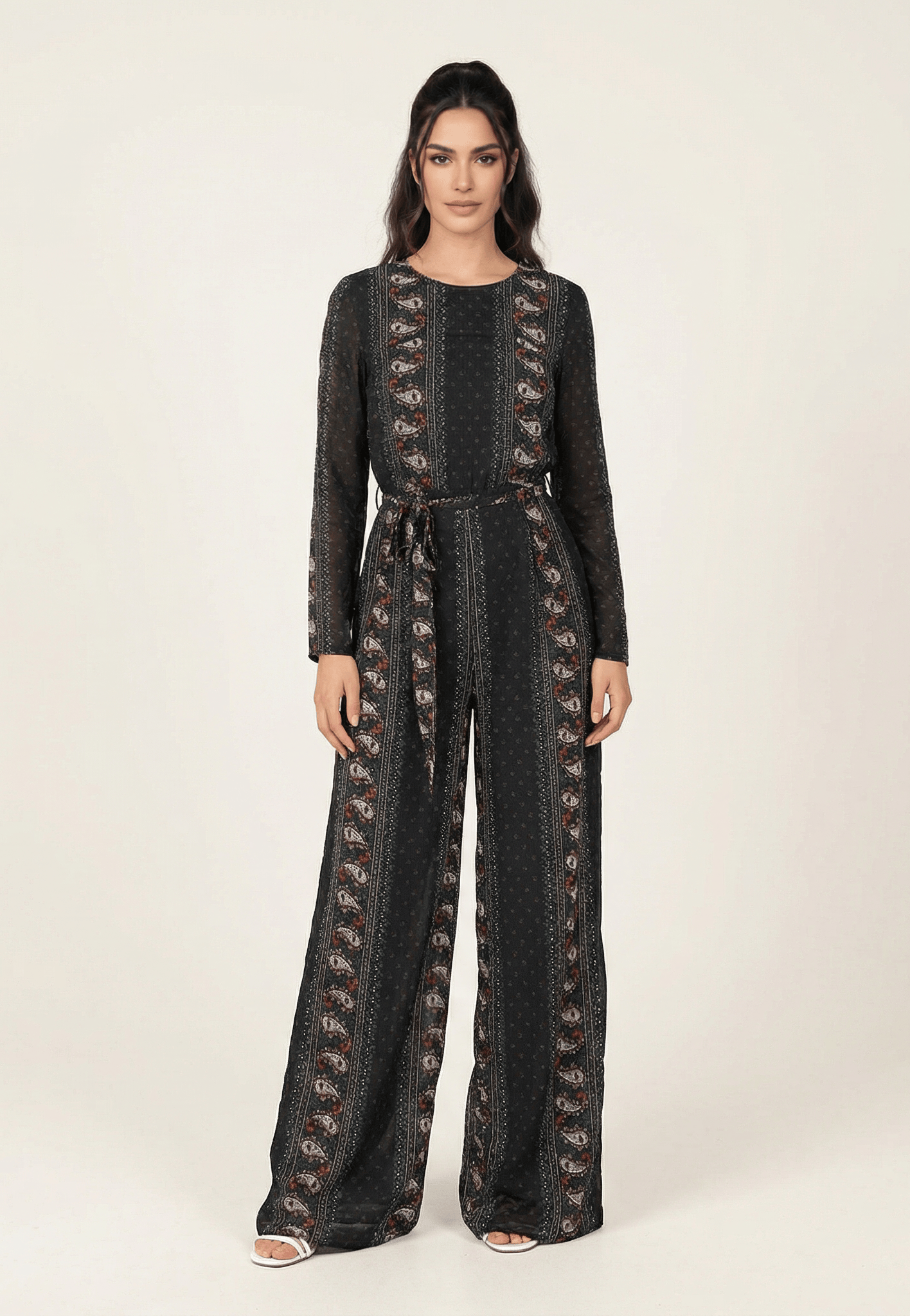 Love paisley print jumpsuit Kabayare