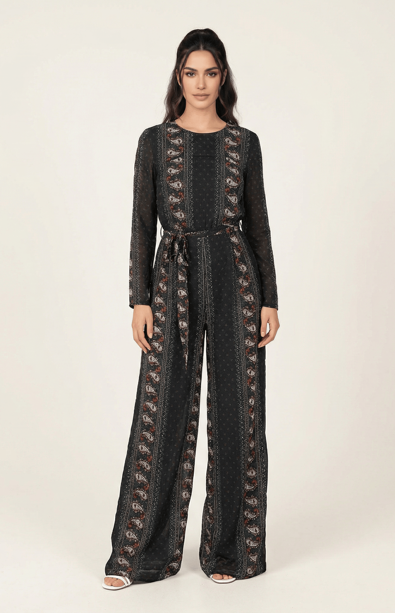 Love paisley print jumpsuit Kabayare