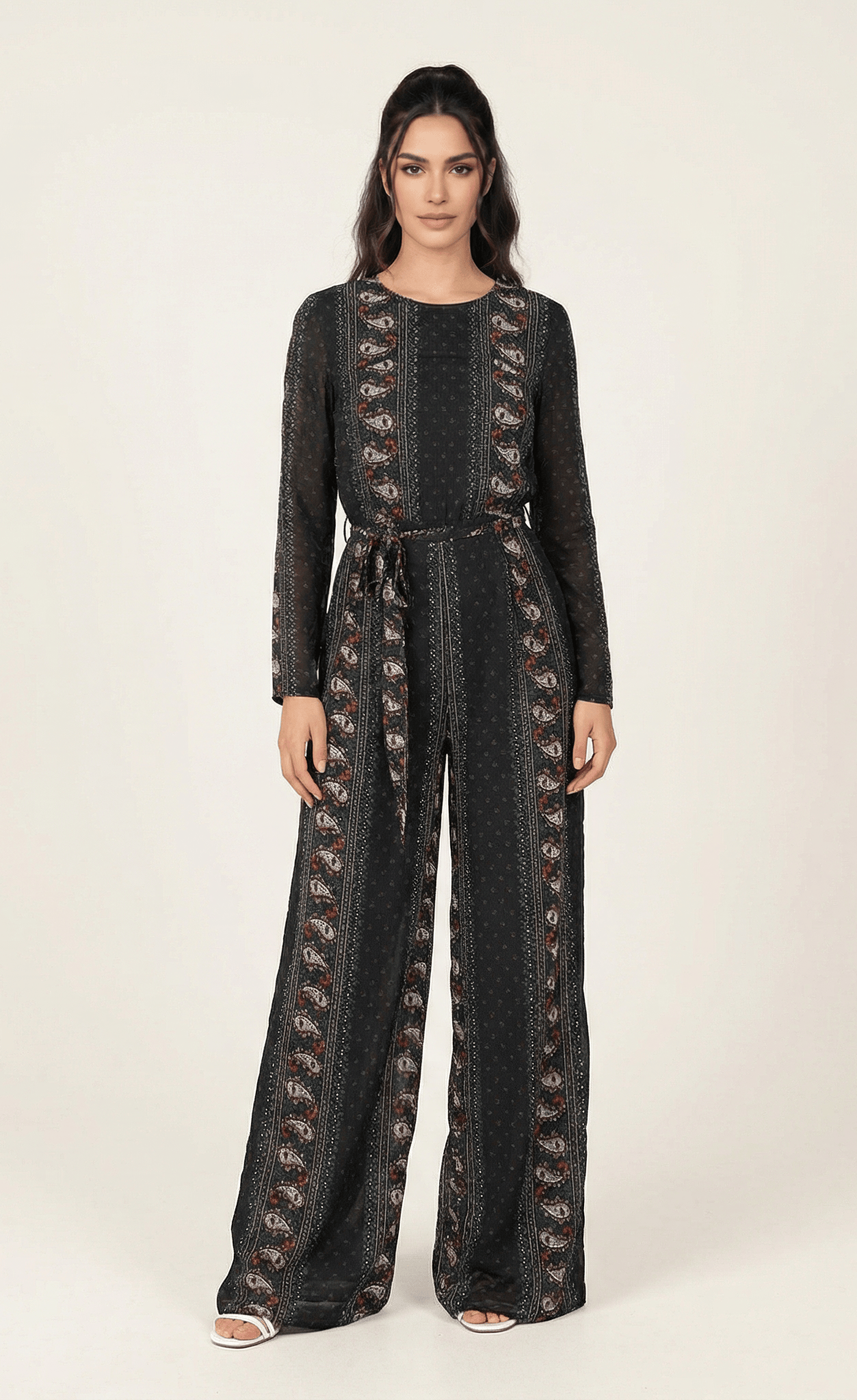 Love paisley print jumpsuit Kabayare