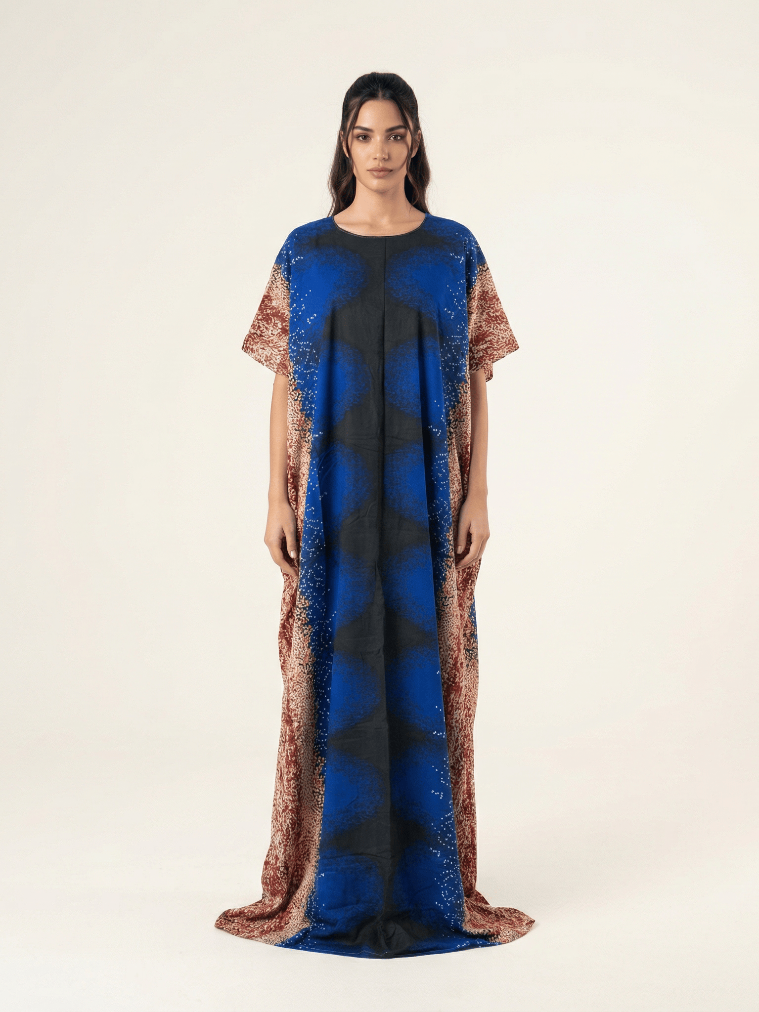 Lovely Rayana print bati dress Kabayare