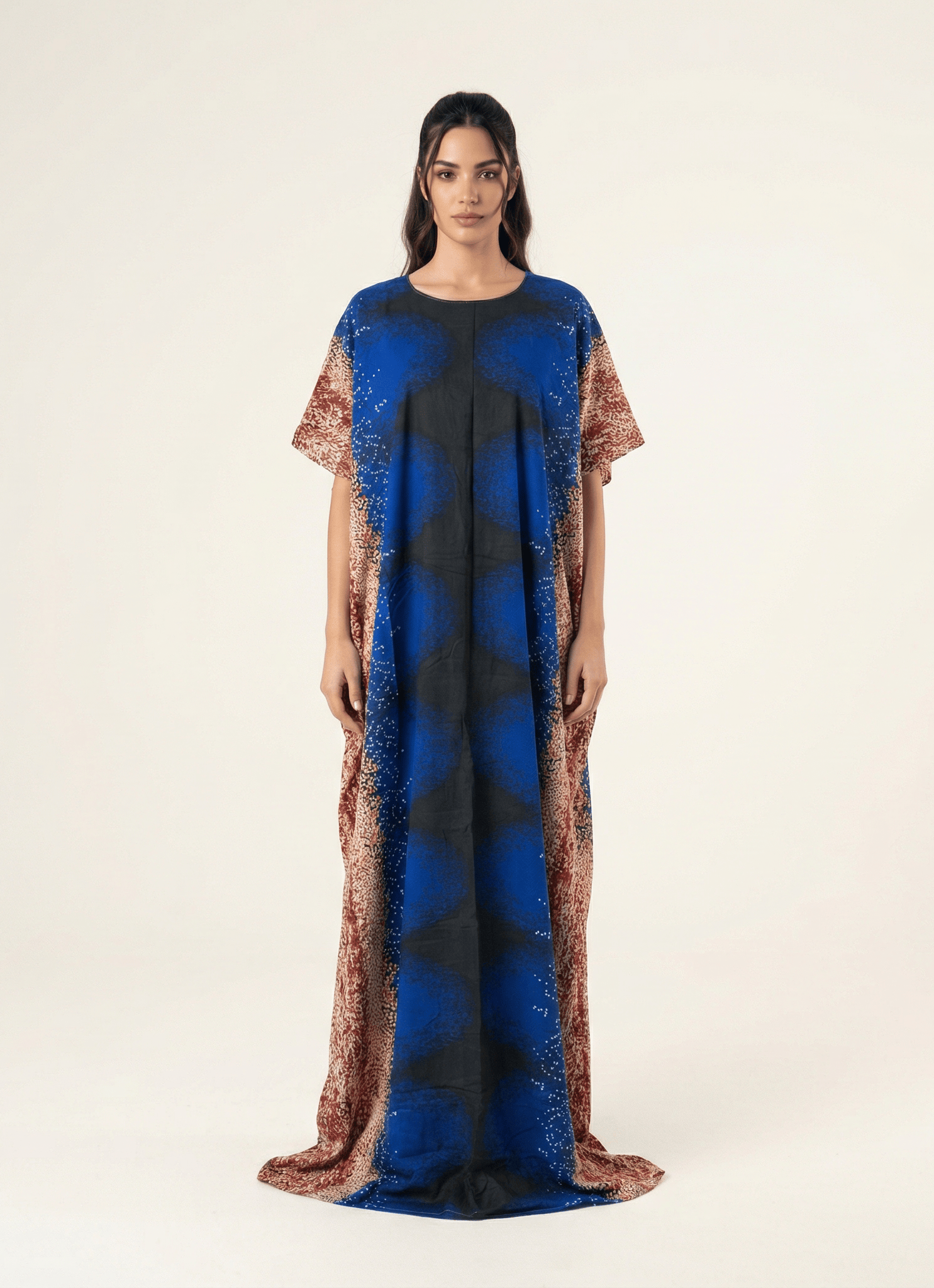 Lovely Rayana print bati dress Kabayare