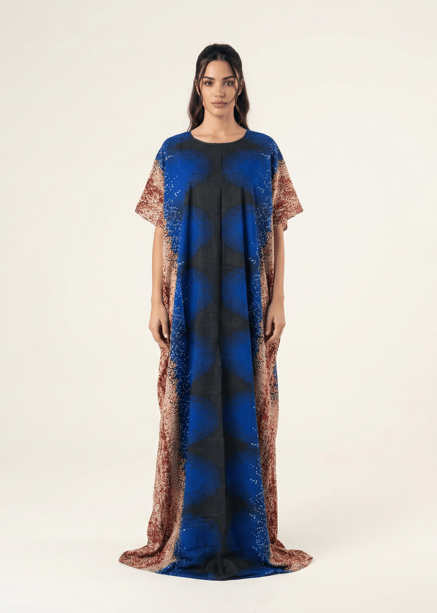 Lovely Rayana print bati dress Kabayare
