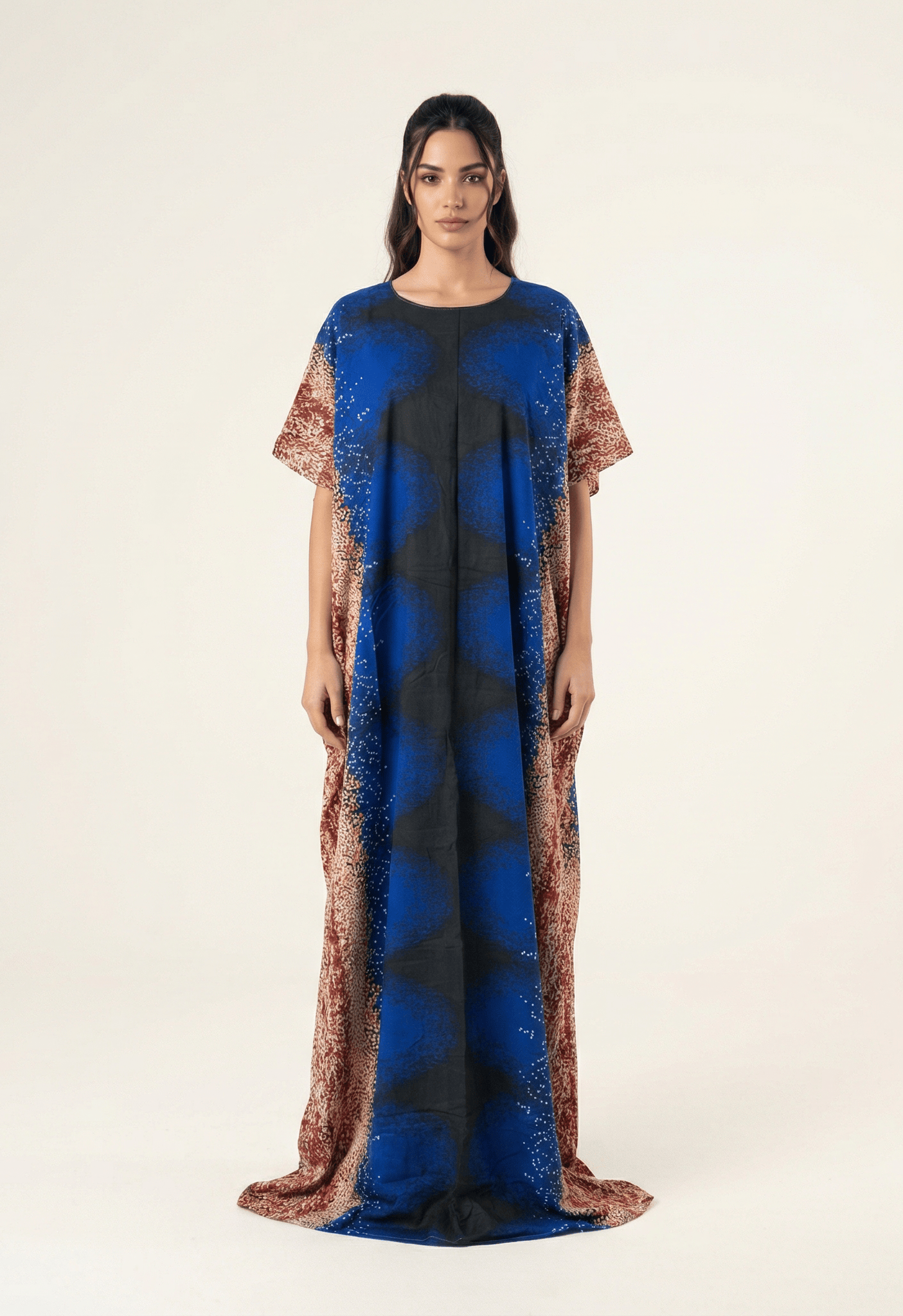 Lovely Rayana print bati dress Kabayare