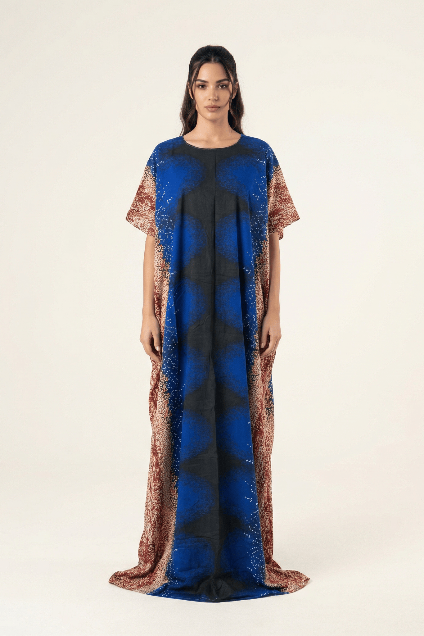 Lovely Rayana print bati dress Kabayare