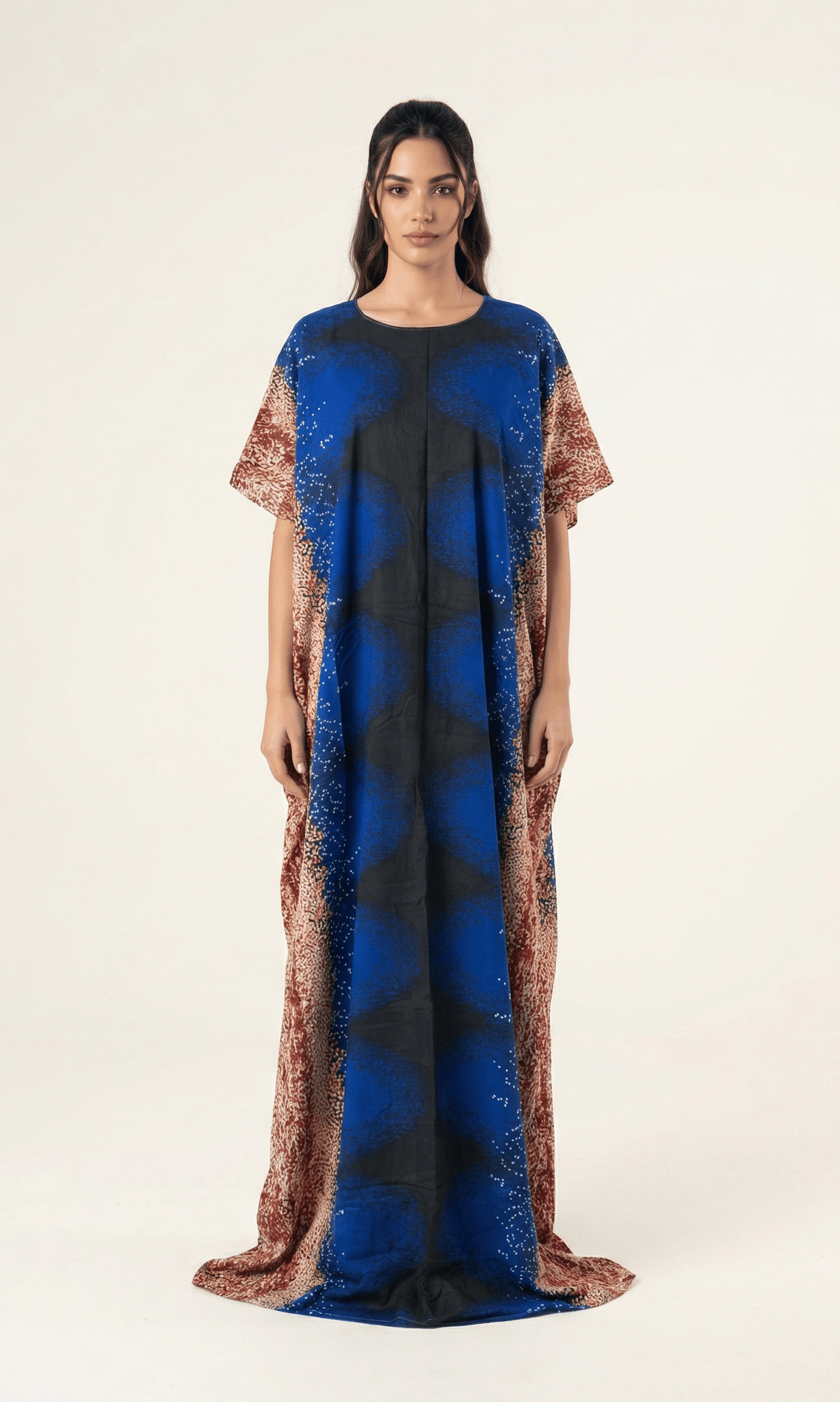 Lovely Rayana print bati dress Kabayare
