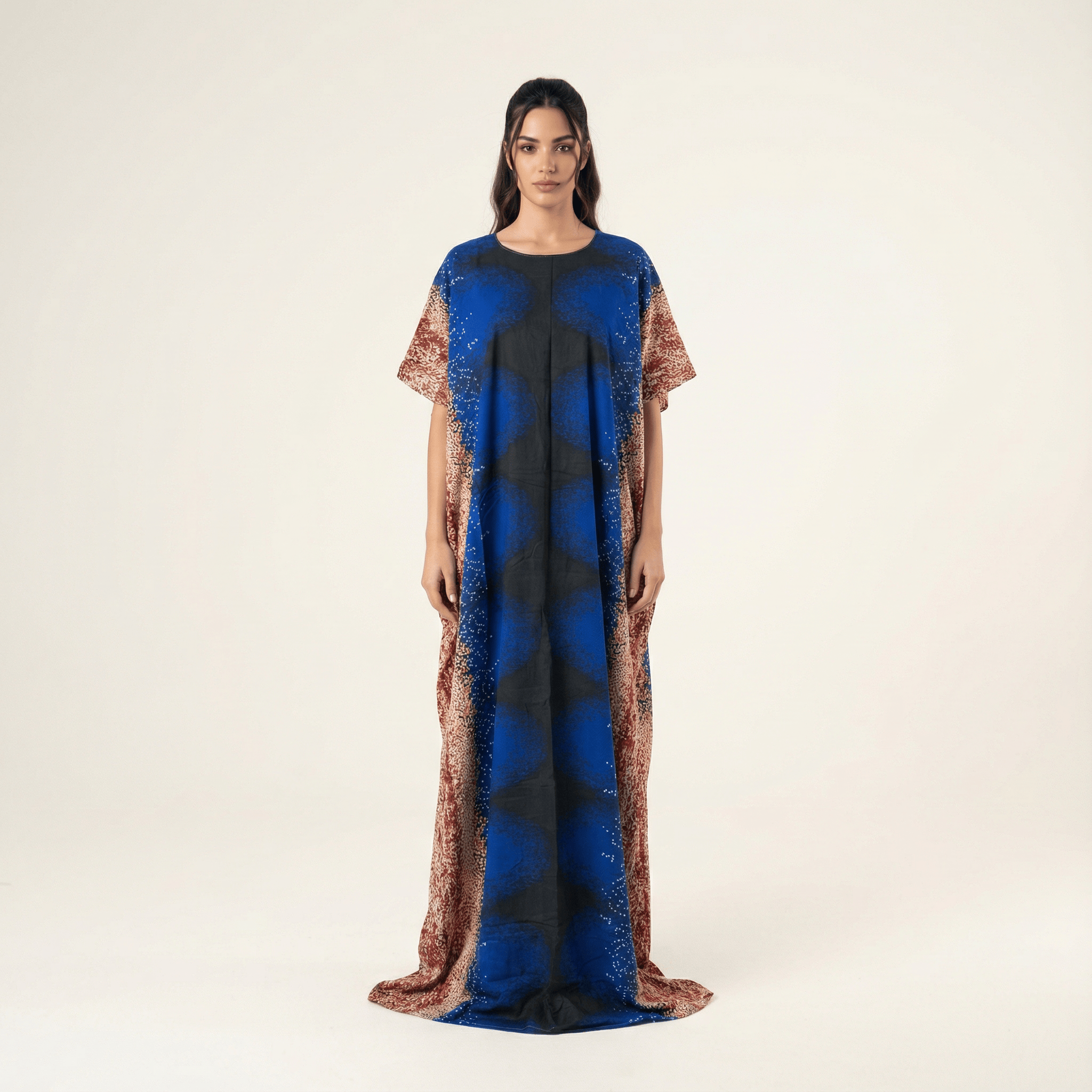 Lovely Rayana print bati dress Kabayare