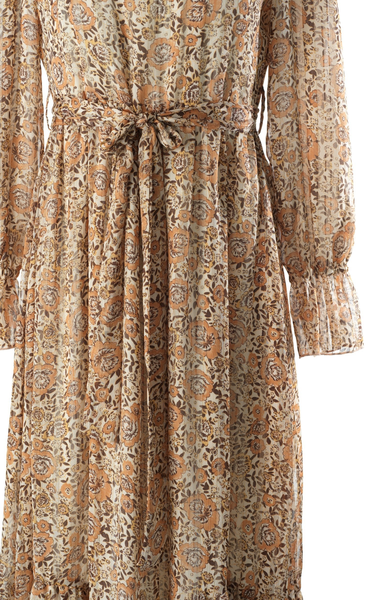 Madrid romance long sleeve maxi dress Kabayare