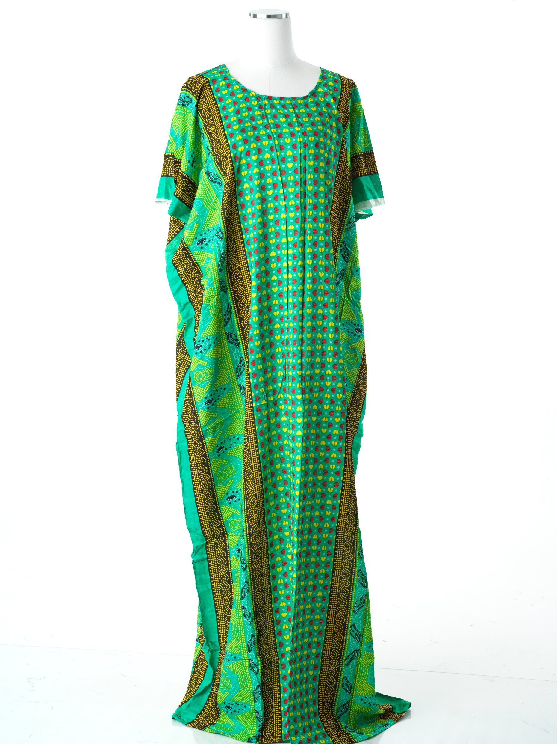 Maha print bati dress Kabayare