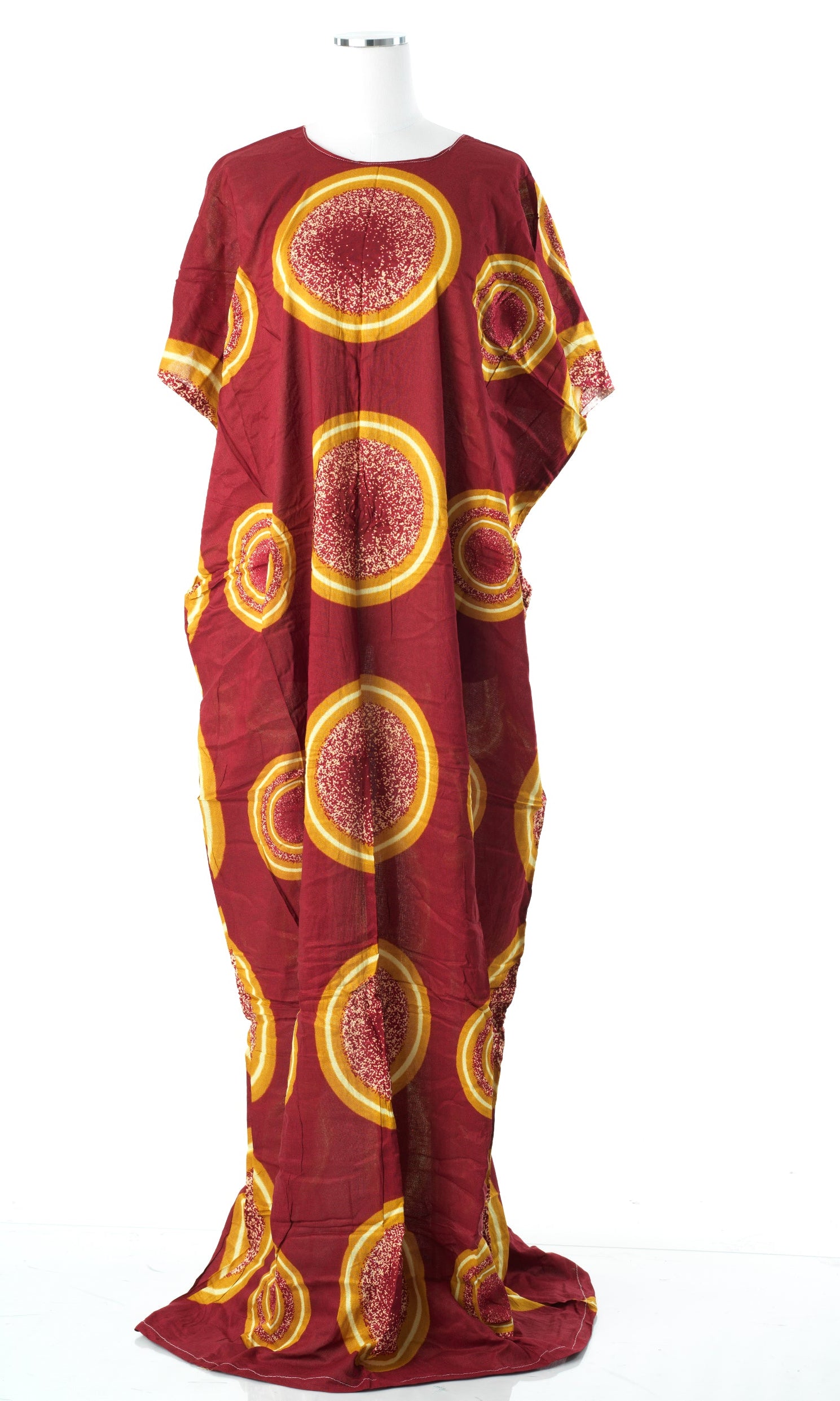 many Moons print bati dress Kabayare