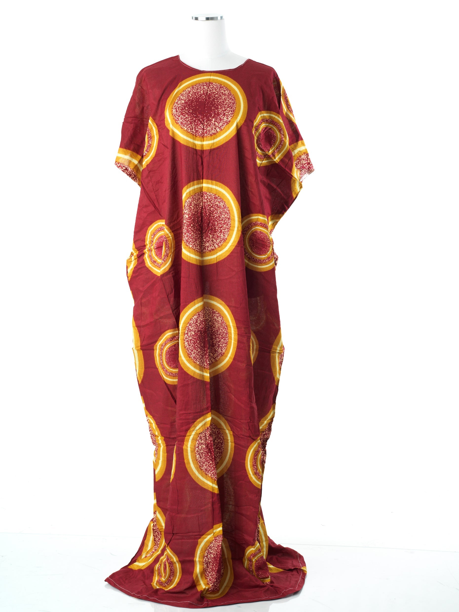 many Moons print bati dress Kabayare