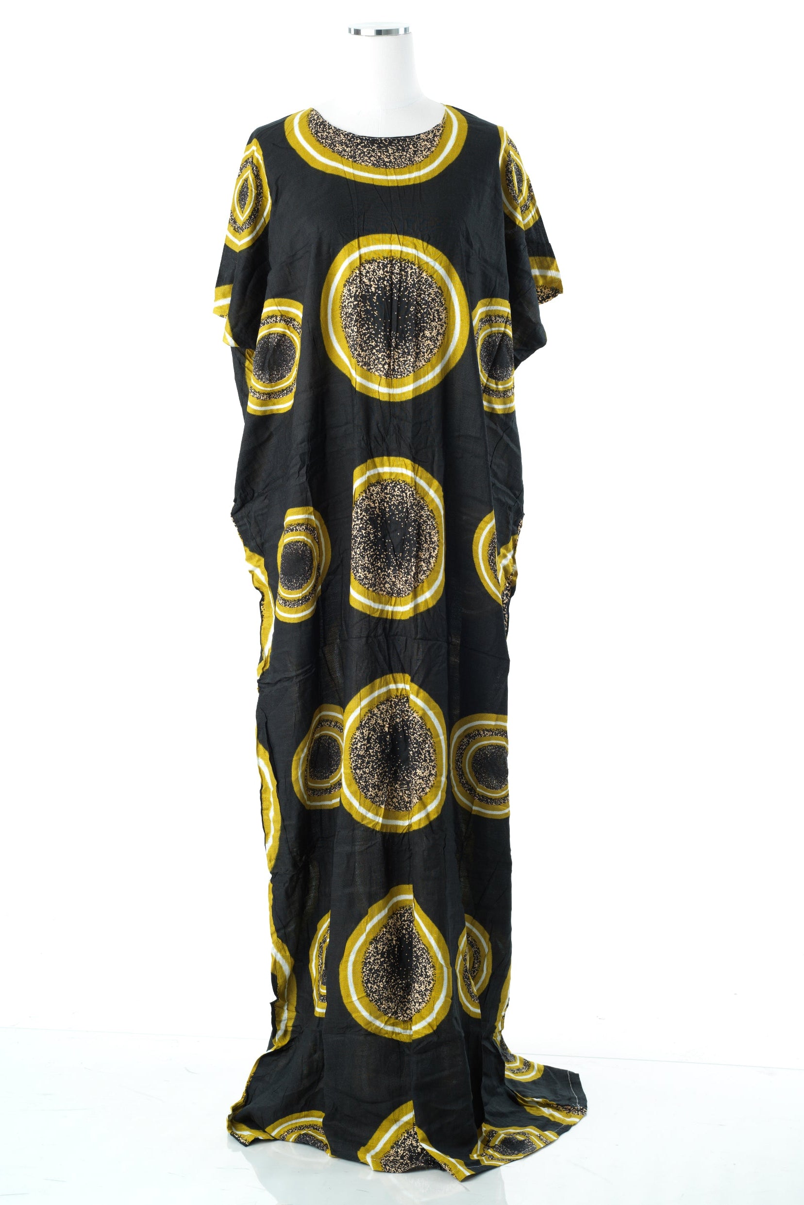 many Moons print bati dress Kabayare