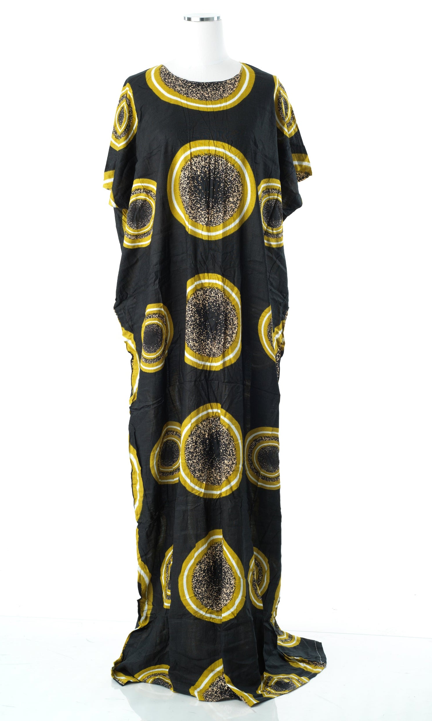 many Moons print bati dress Kabayare