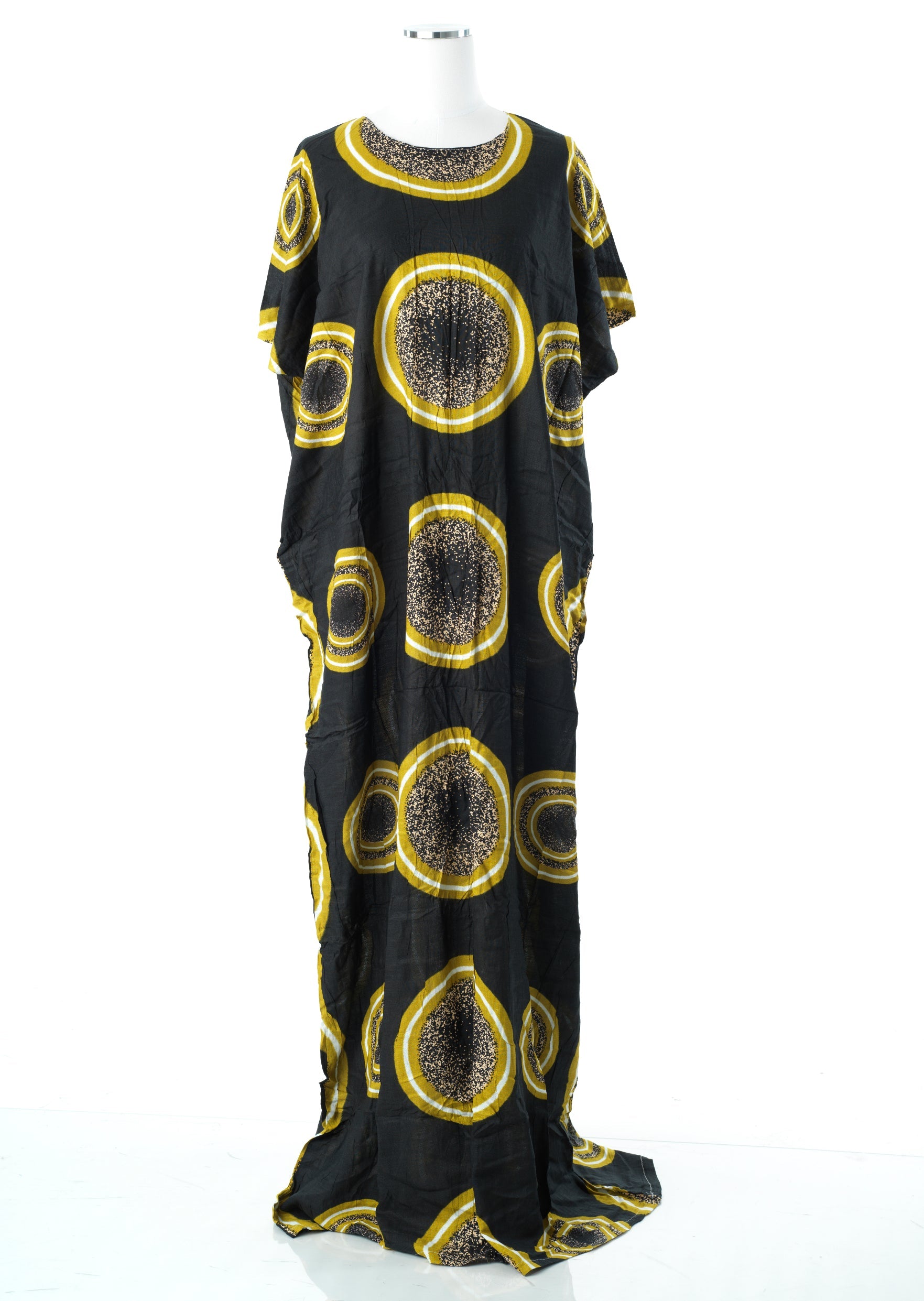 many Moons print bati dress Kabayare