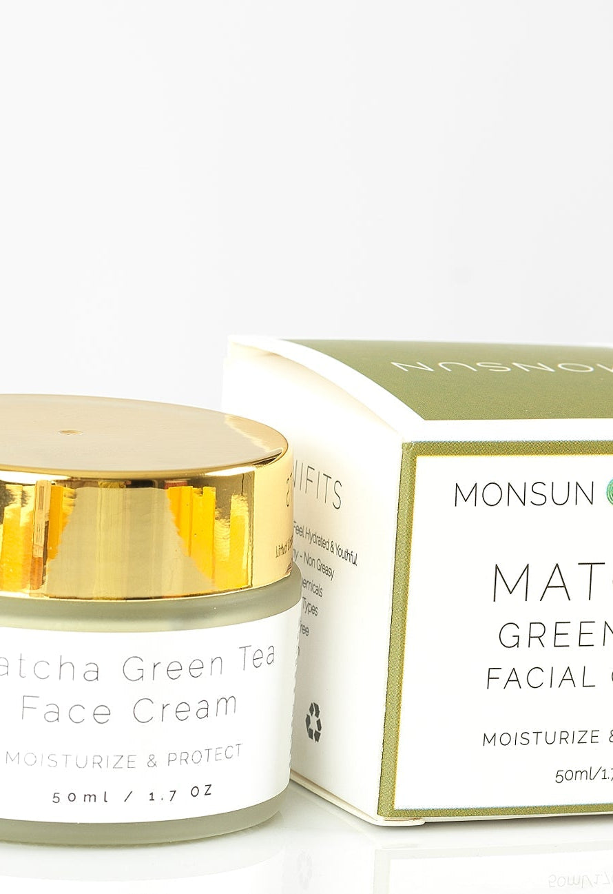 Matcha Green Tea Face Cream Monsun Beauty