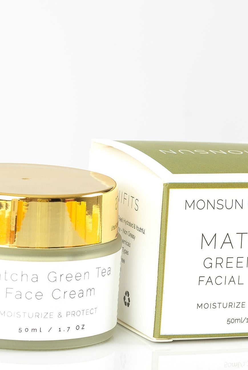 Matcha Green Tea Face Cream Monsun Beauty