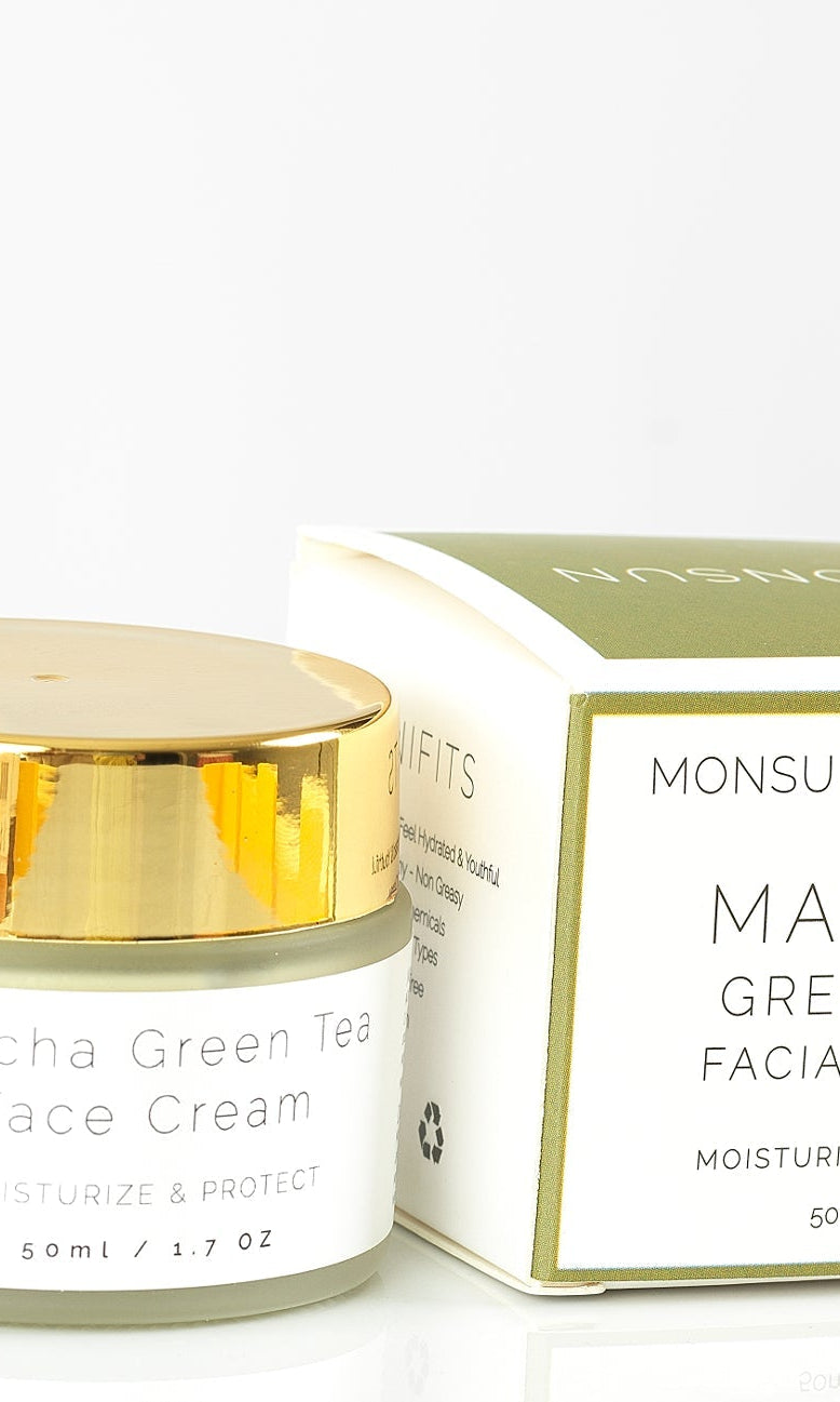 Matcha Green Tea Face Cream Monsun Beauty