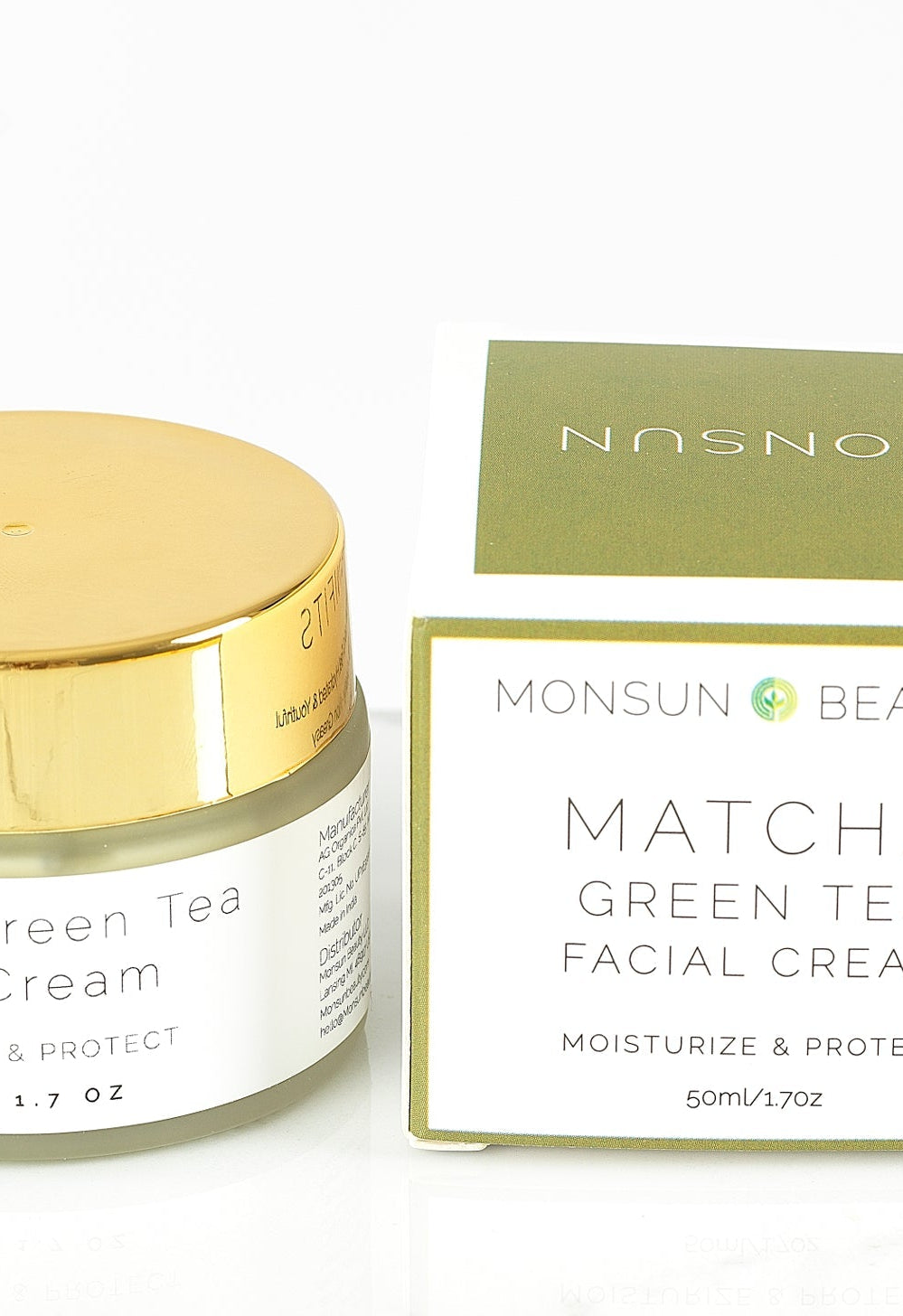 Matcha Green Tea Face Cream Monsun Beauty
