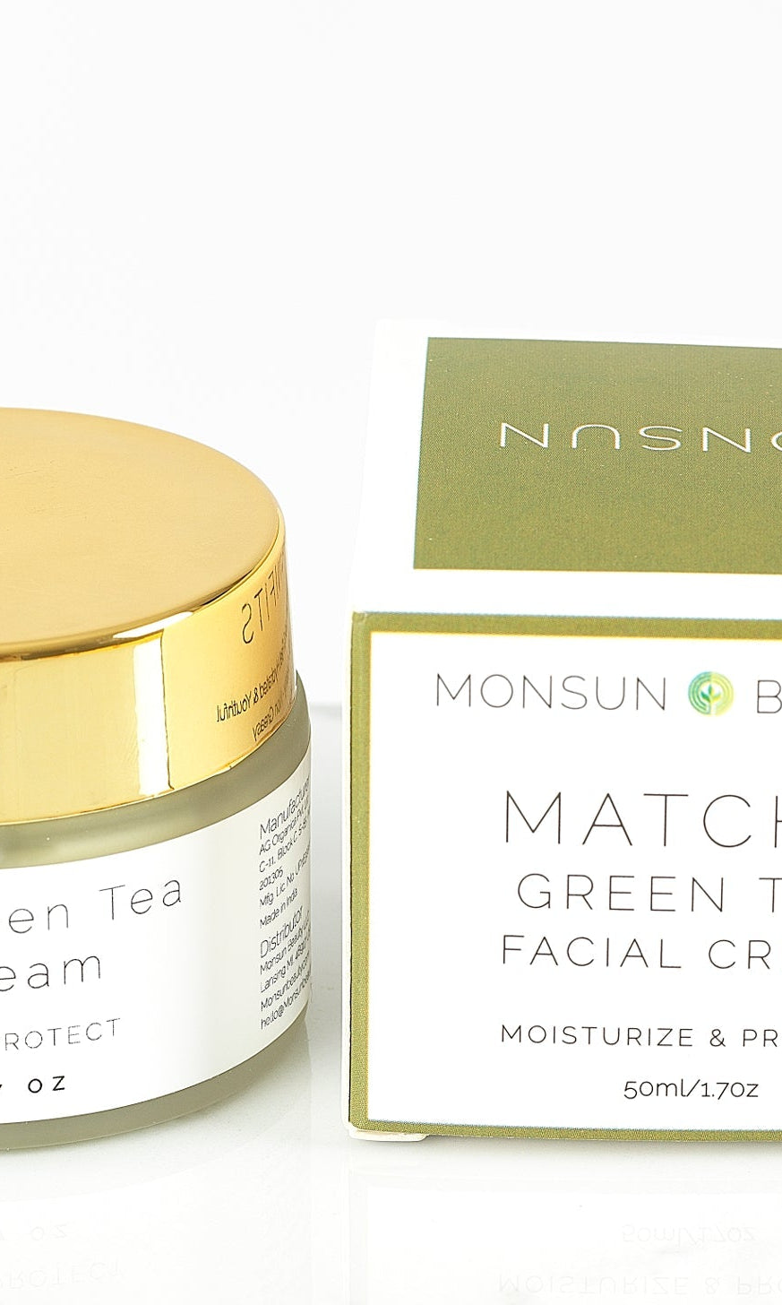 Matcha Green Tea Face Cream Monsun Beauty