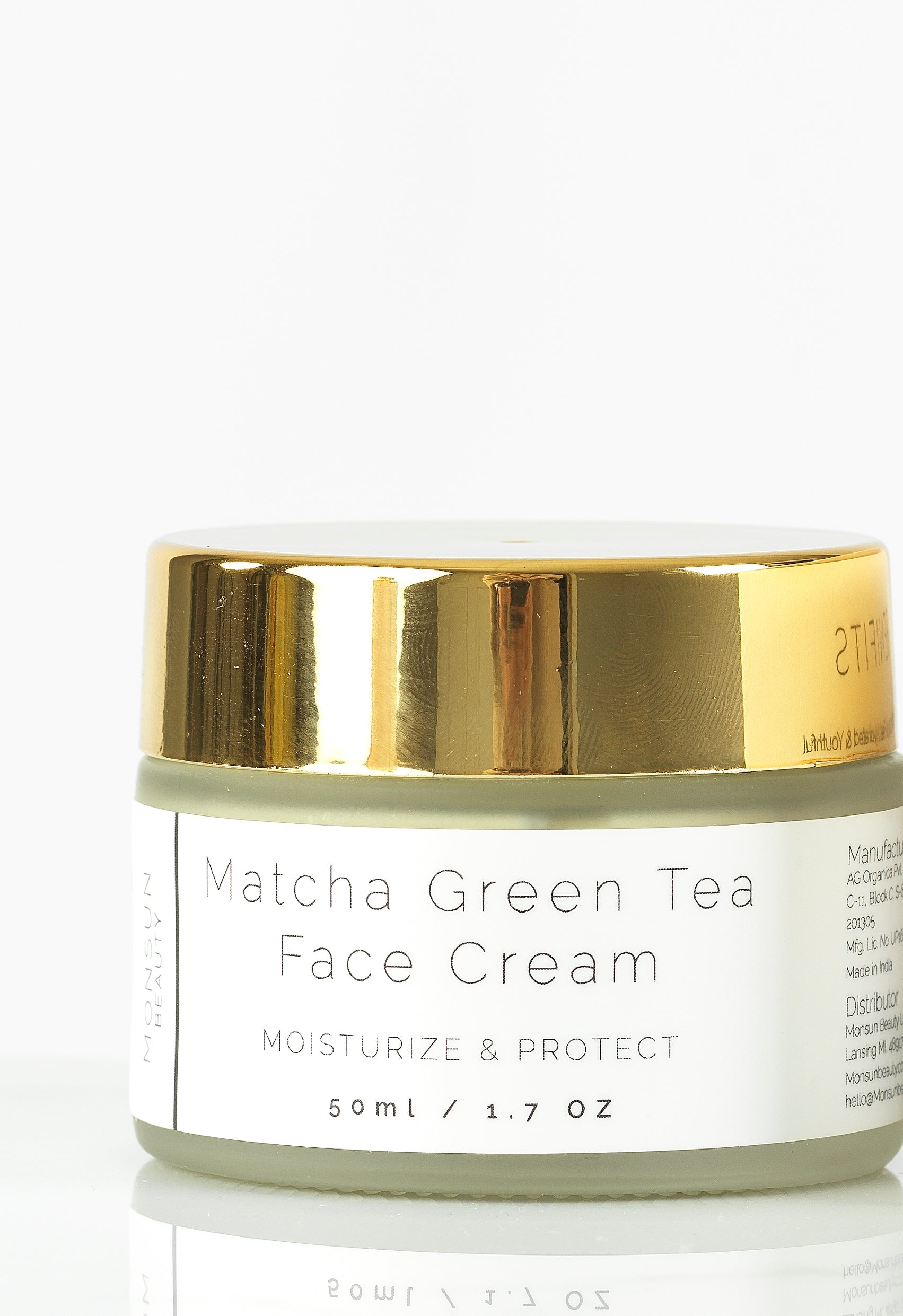 Matcha Green Tea Face Cream Monsun Beauty
