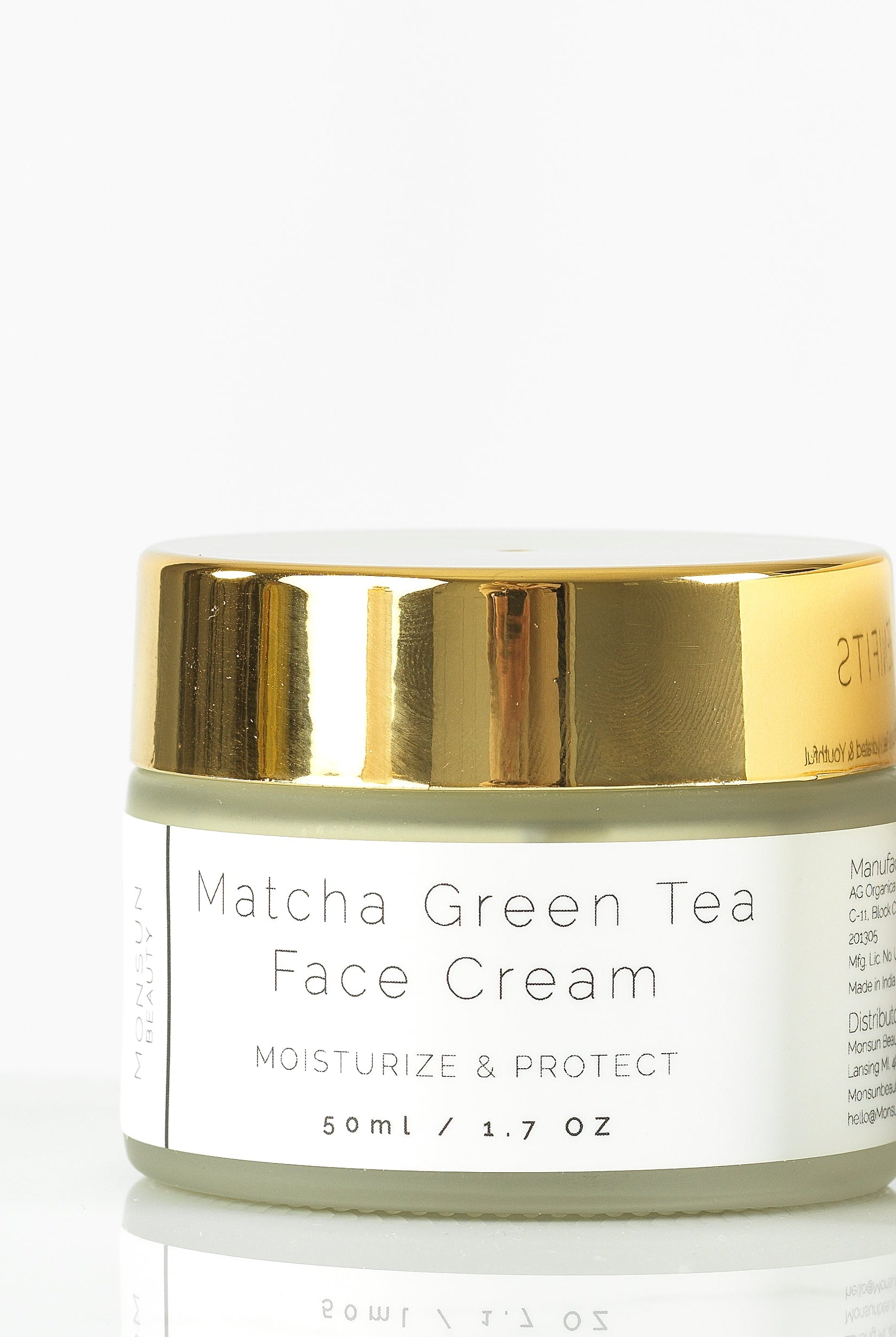 Matcha Green Tea Face Cream Monsun Beauty