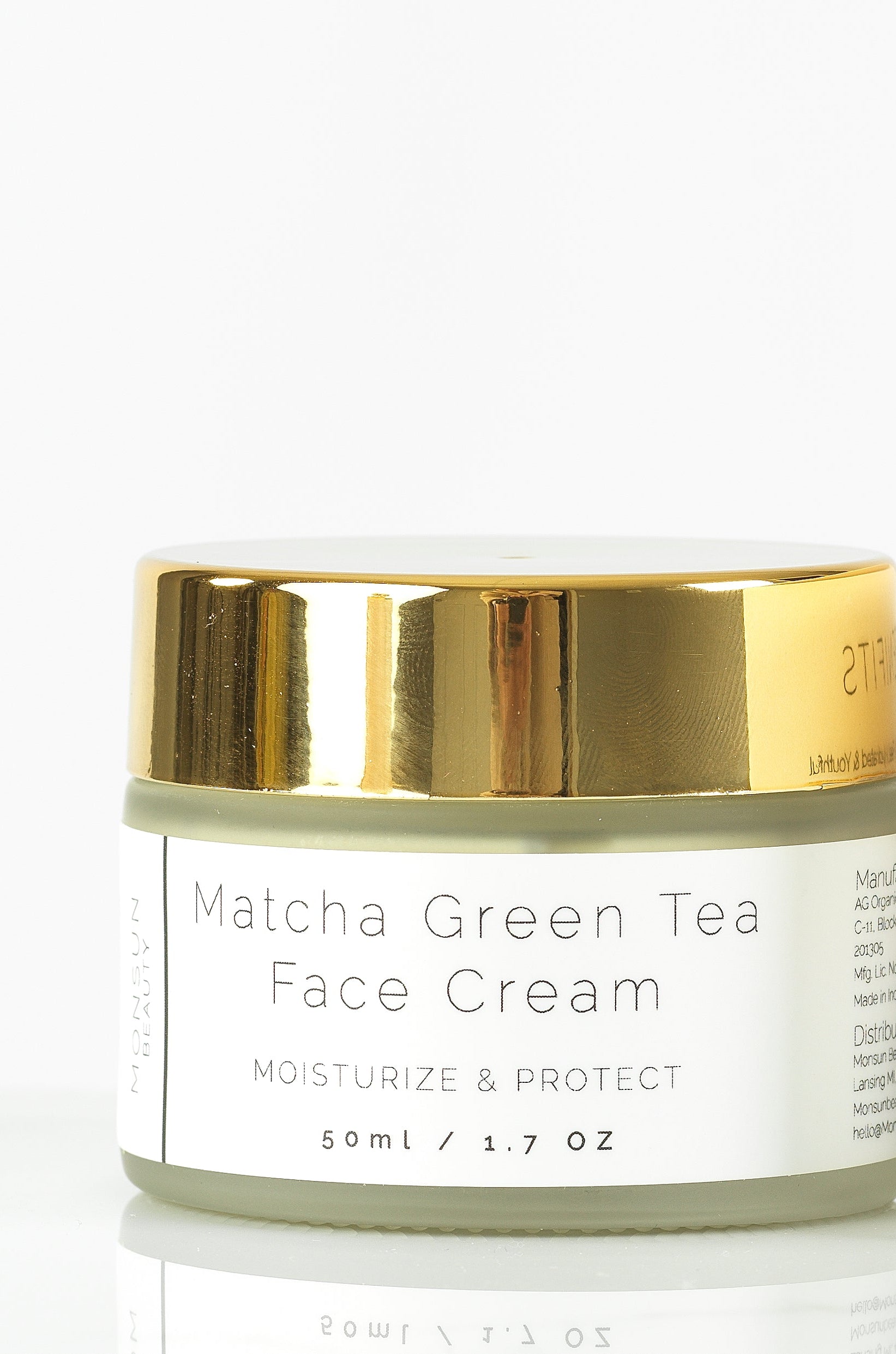 Matcha Green Tea Face Cream Monsun Beauty