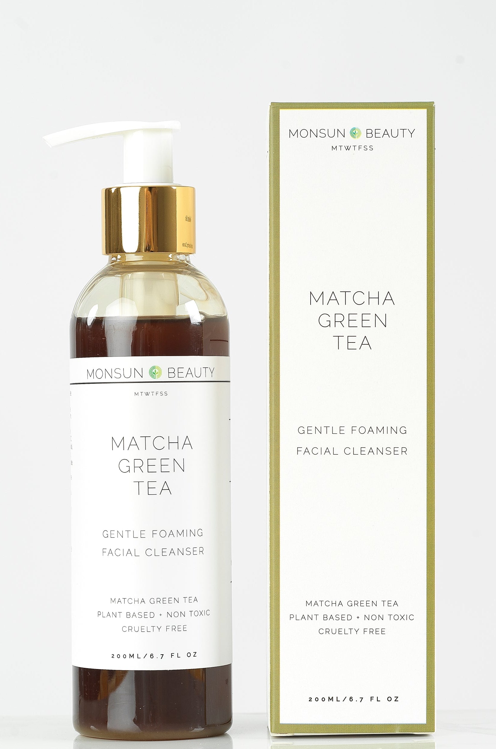 Matcha Green Tea Facial Cleanser Monsun Beauty
