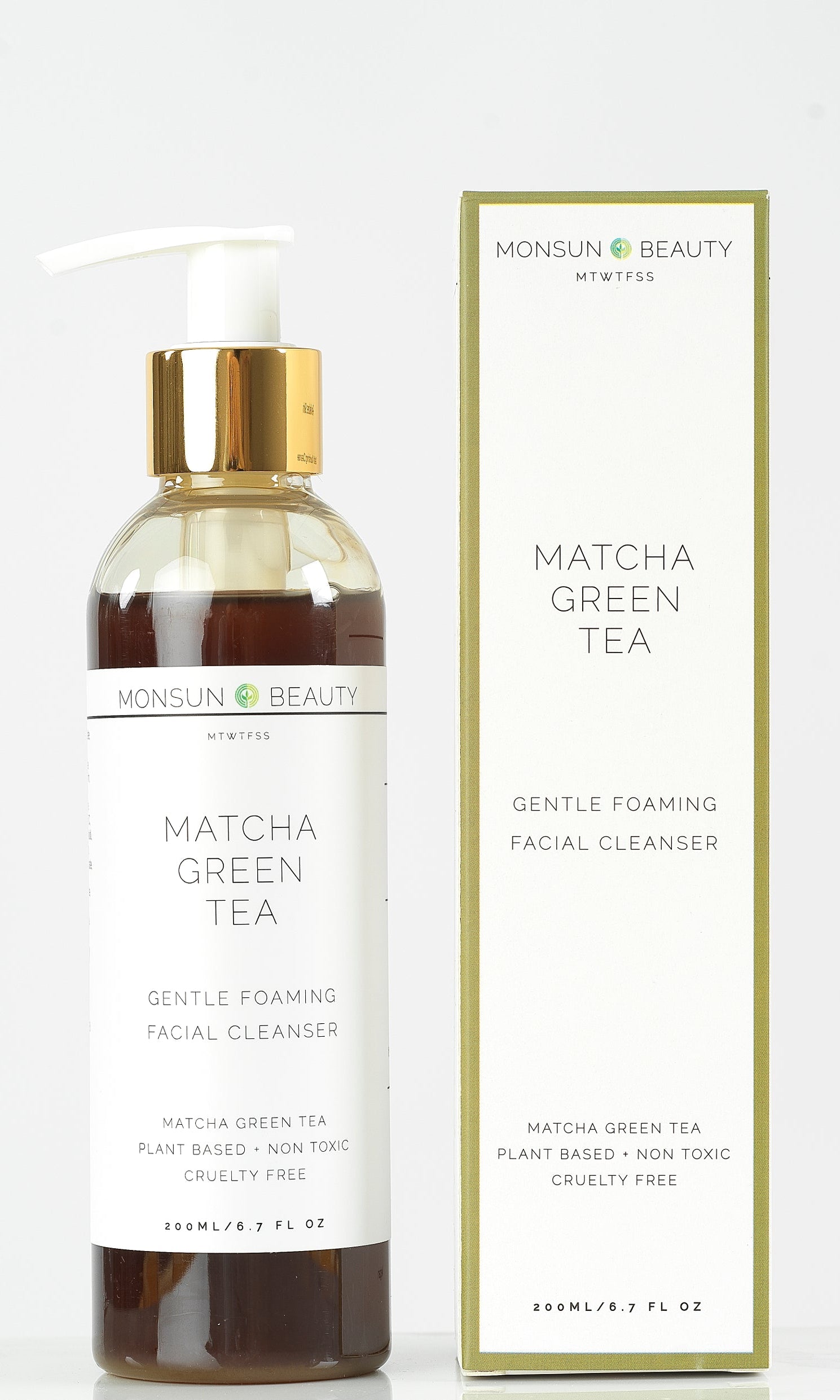 Matcha Green Tea Facial Cleanser Monsun Beauty
