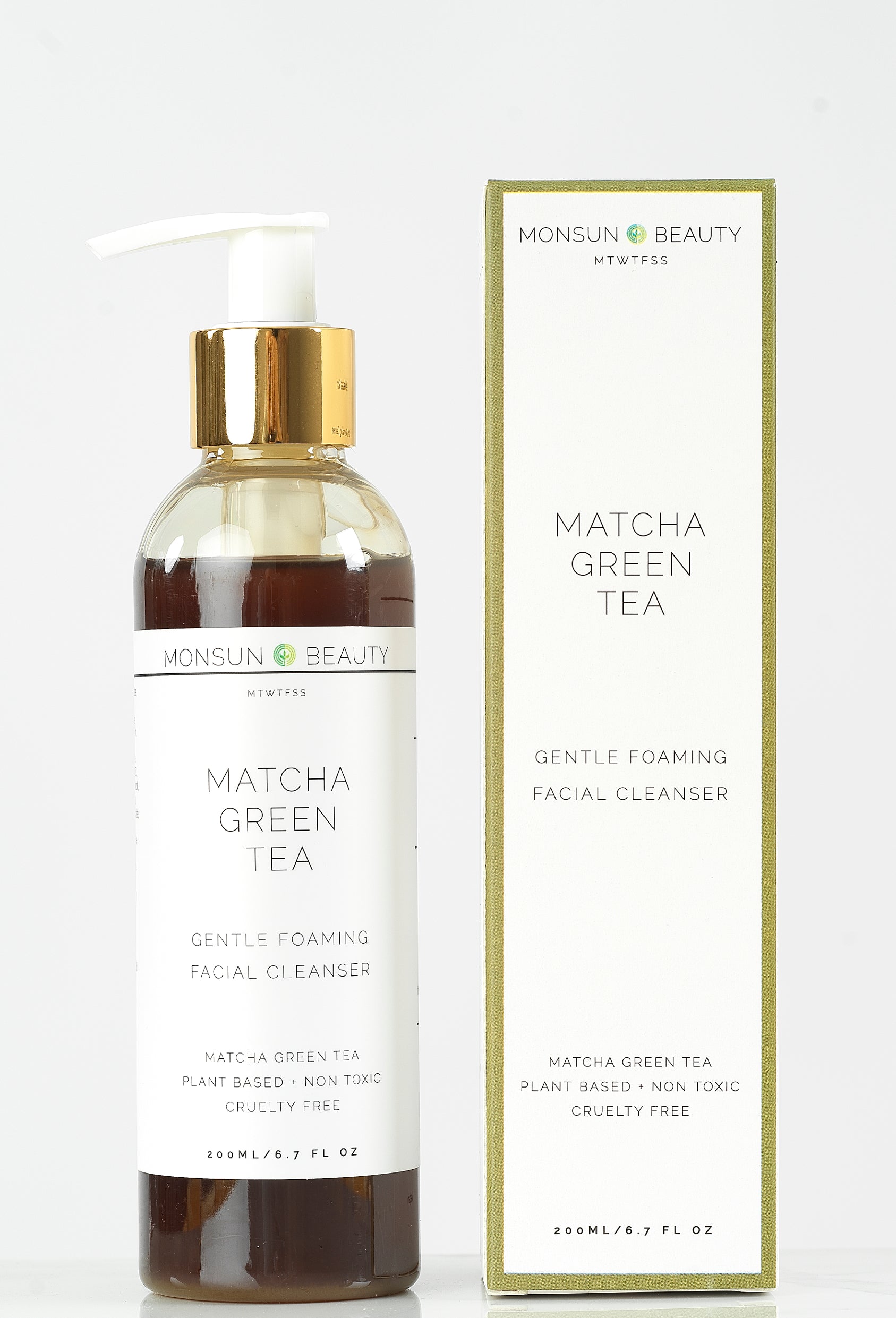 Matcha Green Tea Facial Cleanser Monsun Beauty