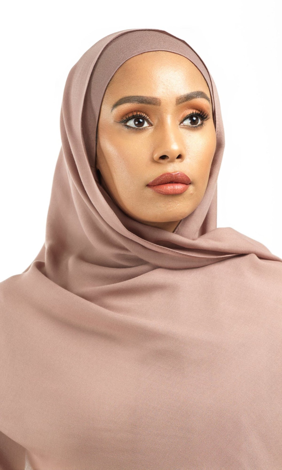 Mauve Modal hijab Kabayare