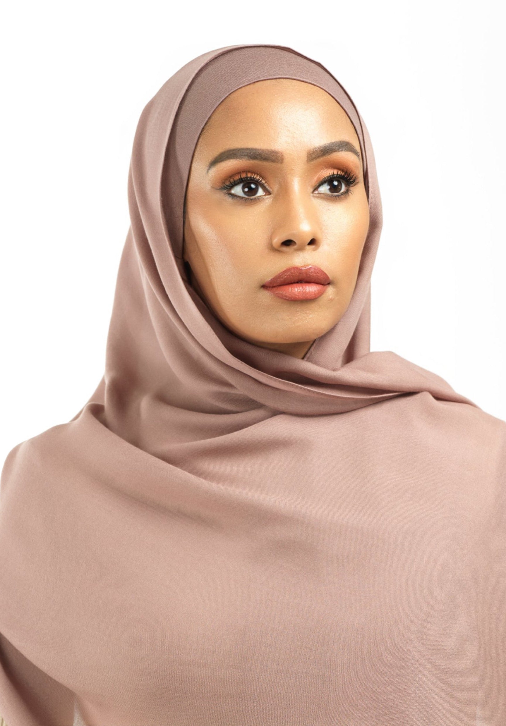 Mauve Modal hijab Kabayare