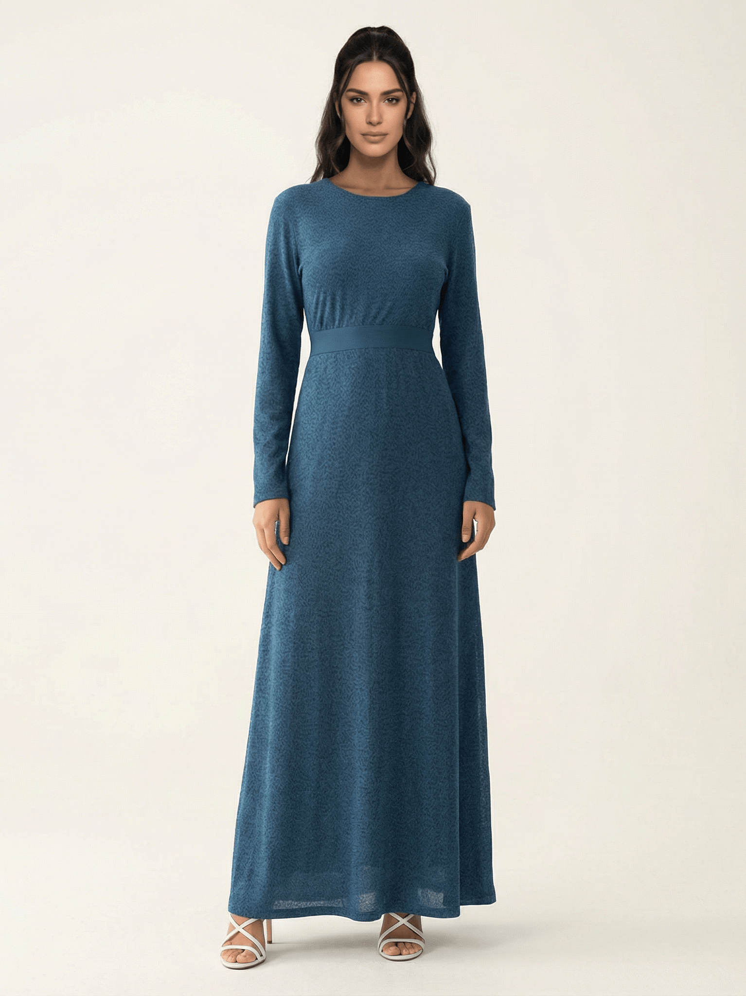 Mesh Modest Maxi Dress! Kabayare